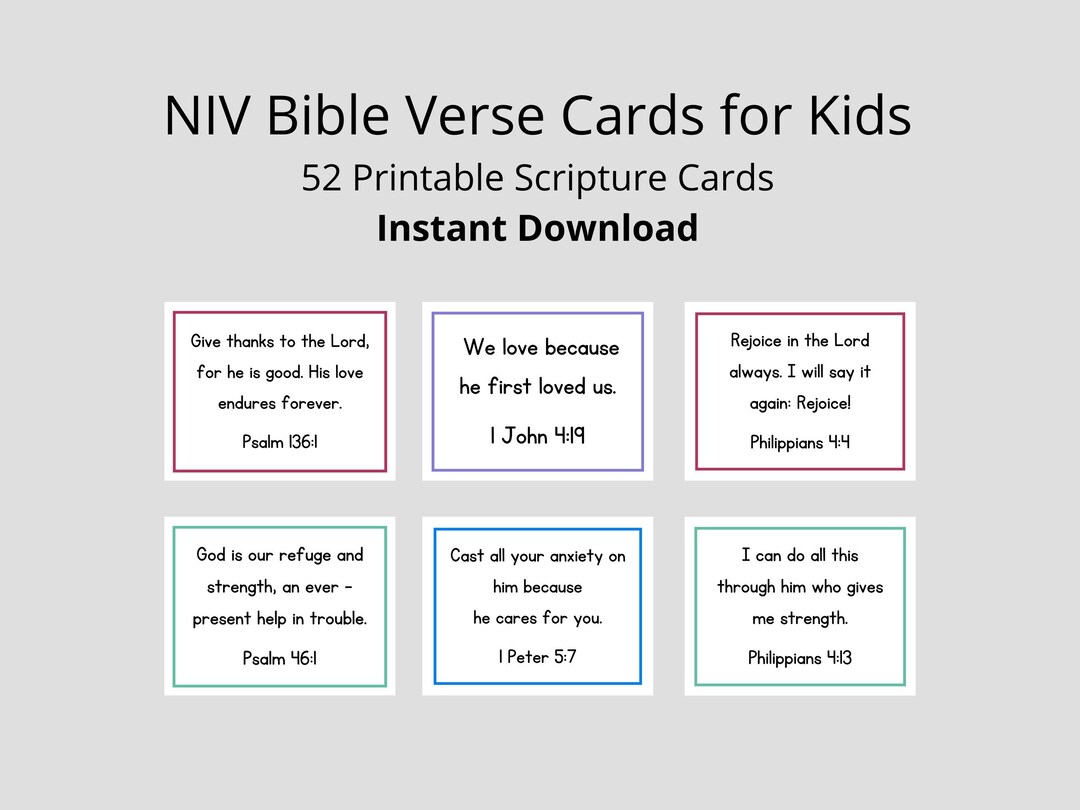 free printable niv bible