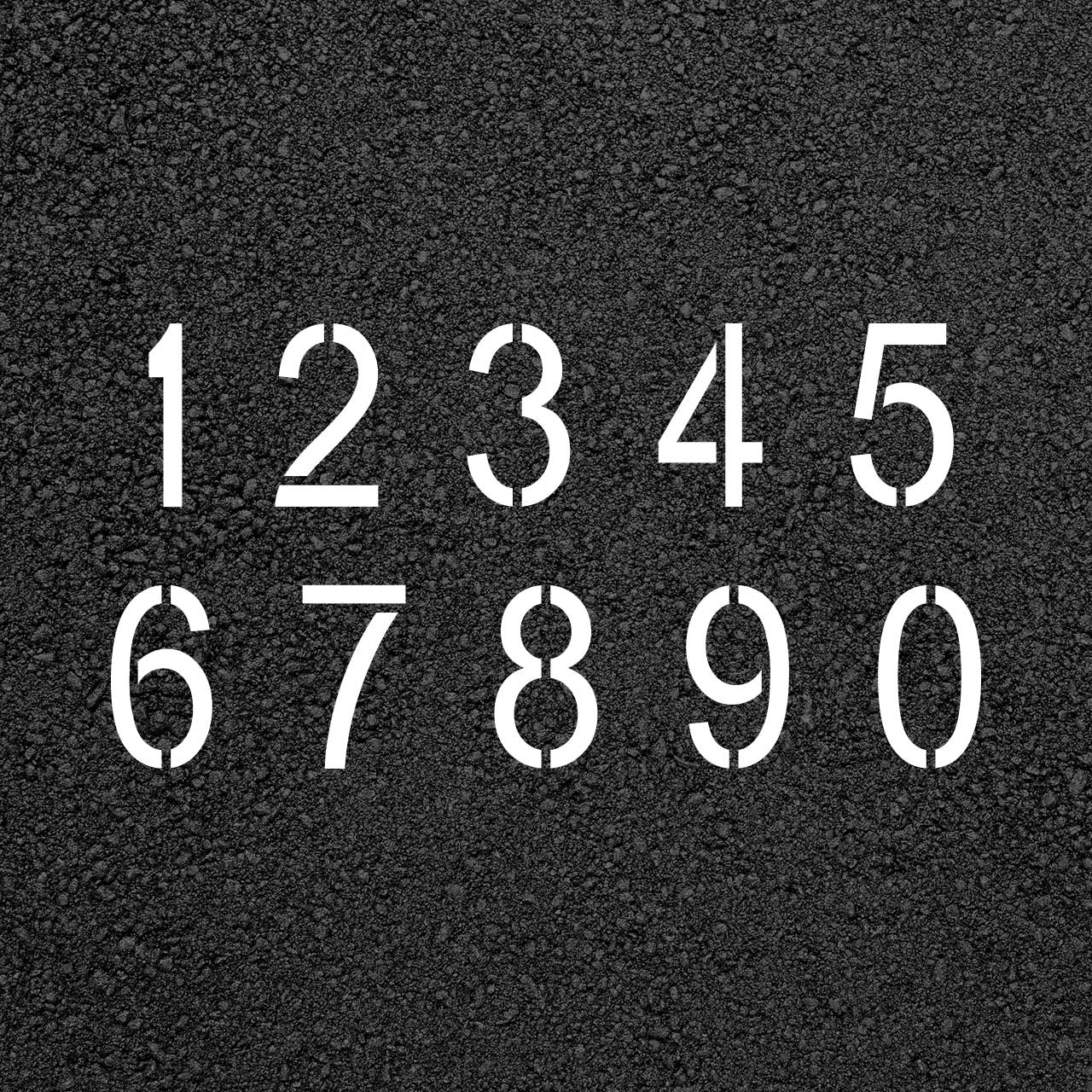 printable 8 inch number stencils printable 8 inch number stencils