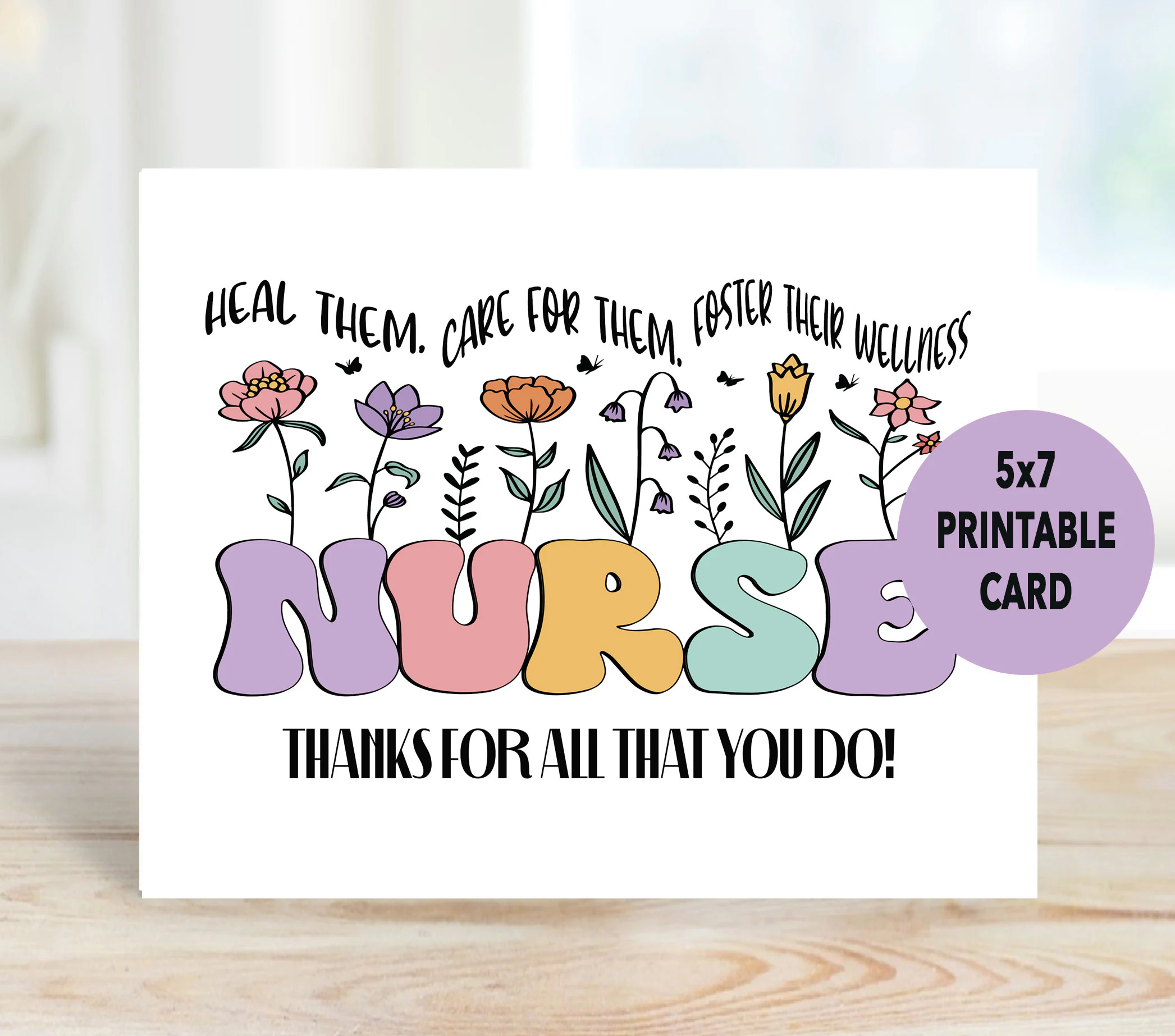 Nurses Week Card Printable Happy Nurses Nurses Week Card Printable Happy Nurses