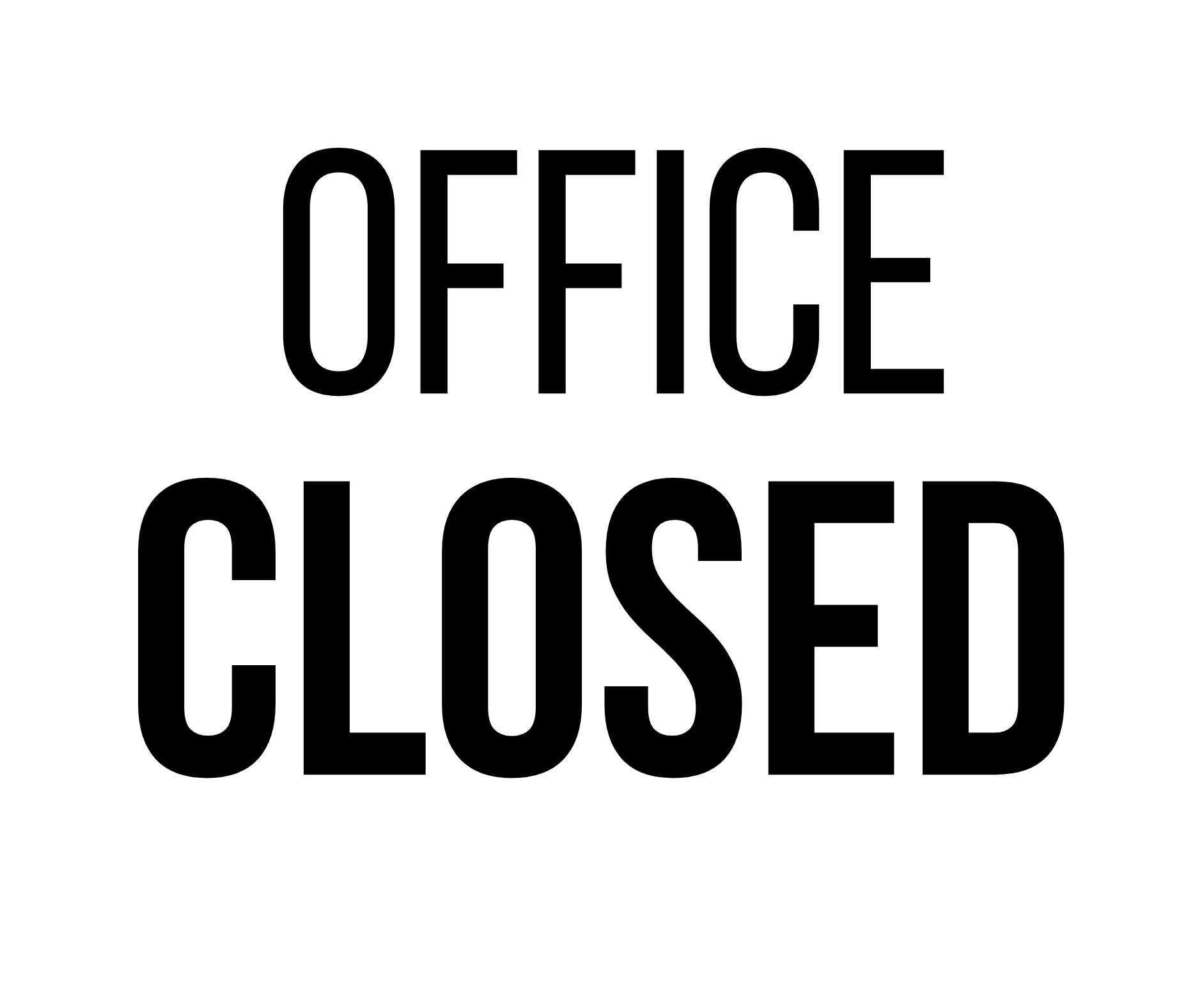 free printable closed signs