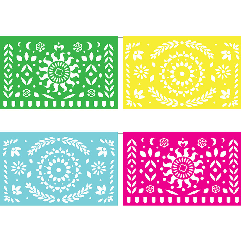 Papel Picado Bunting 001