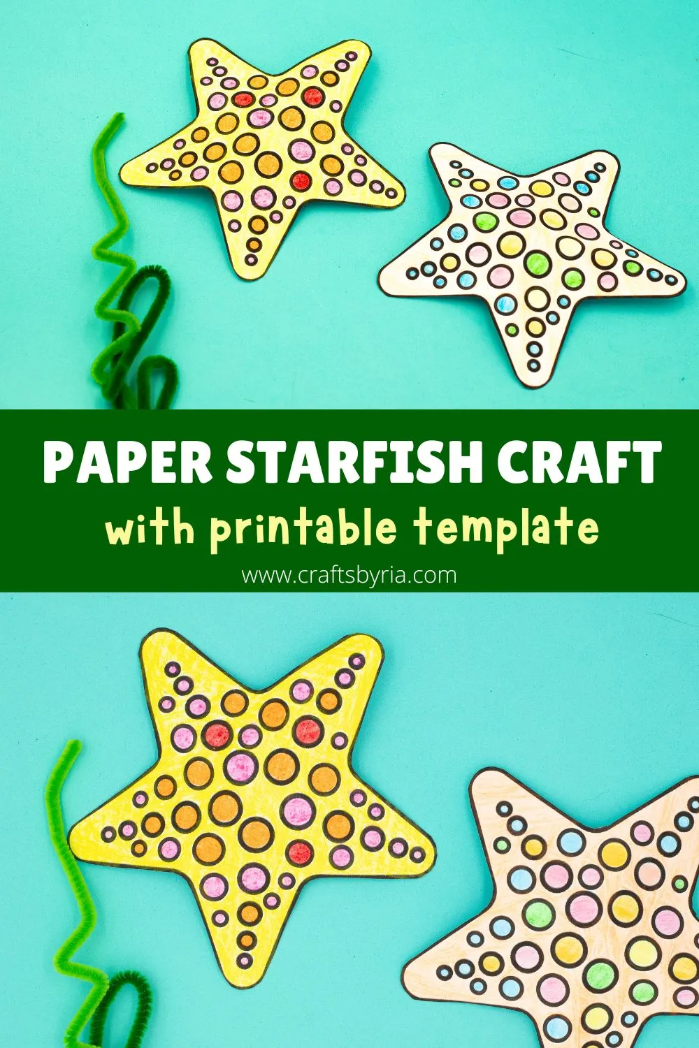 free printable starfish pattern