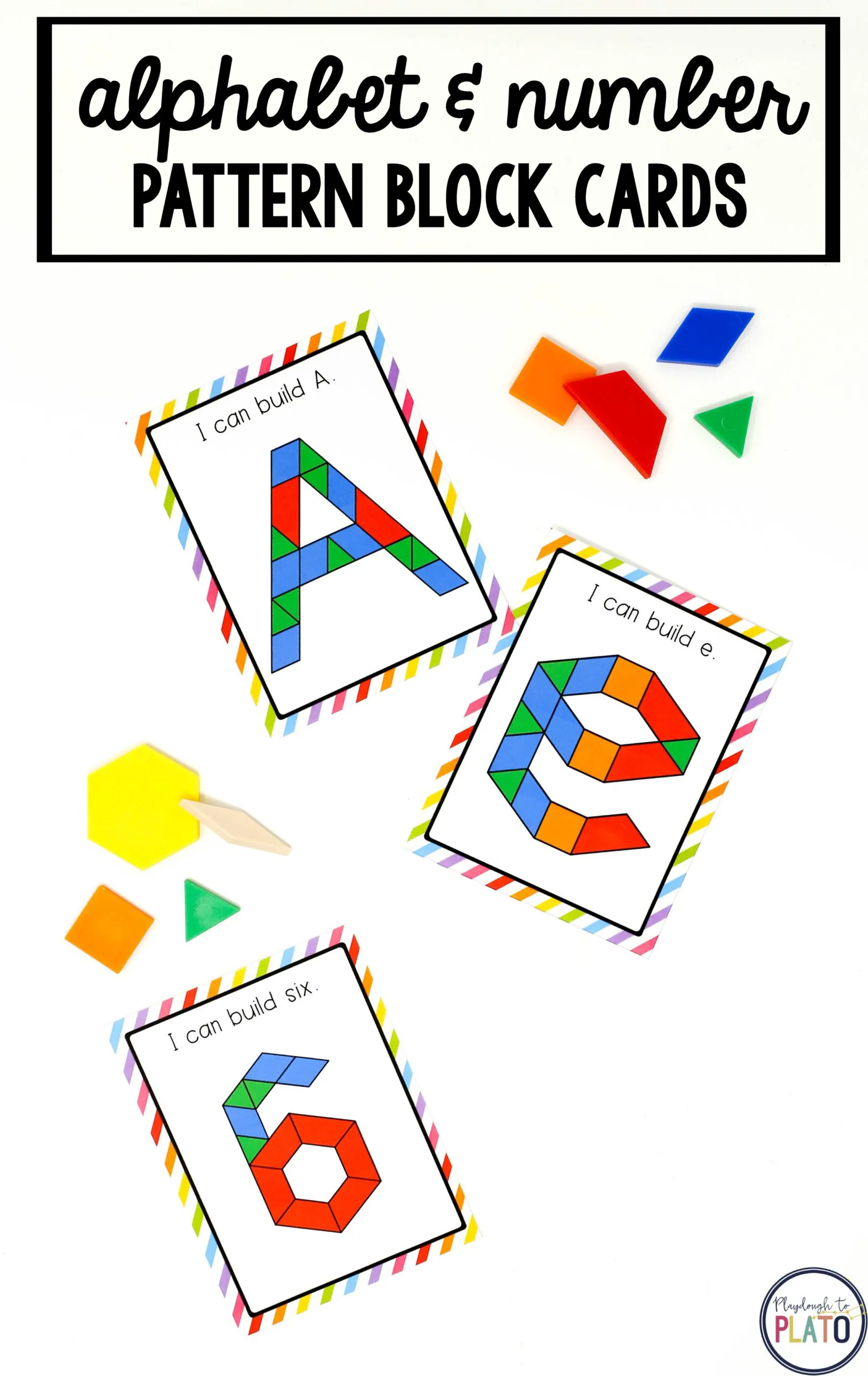 Pattern Block Letters And Numbers