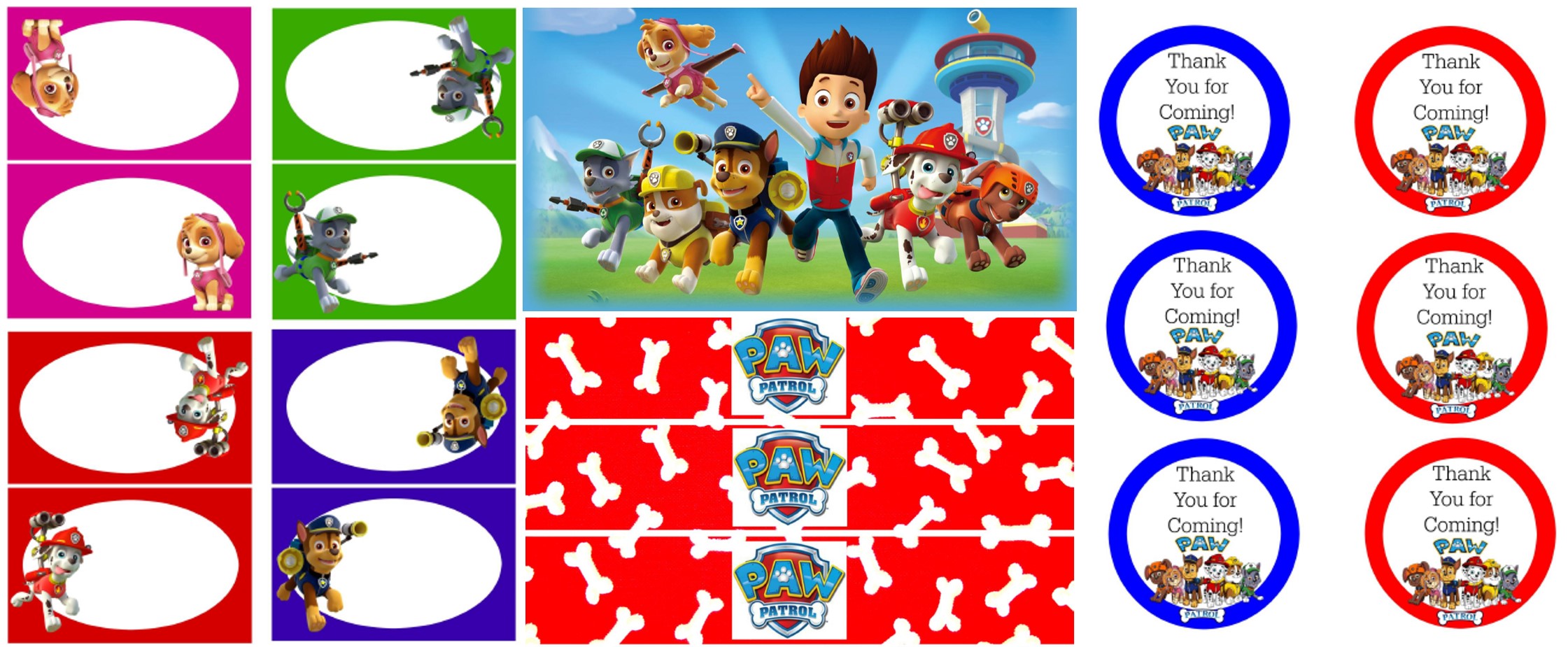 free paw patrol birthday card printables free paw patrol birthday card printables