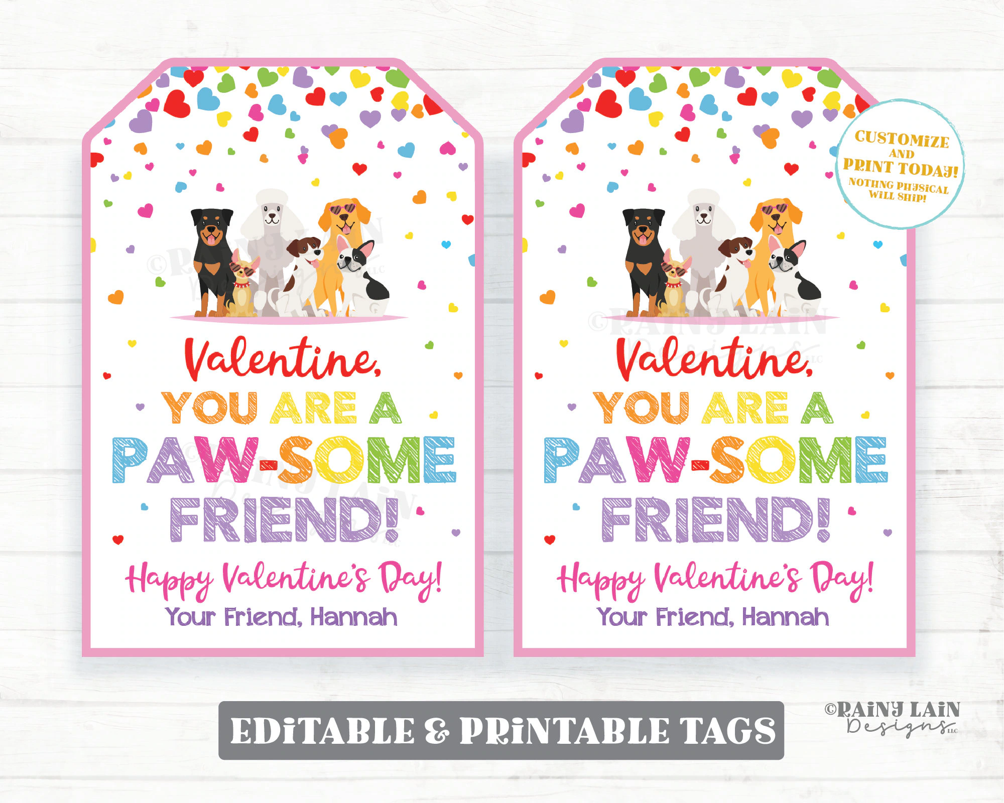 paw patrol valentines printable