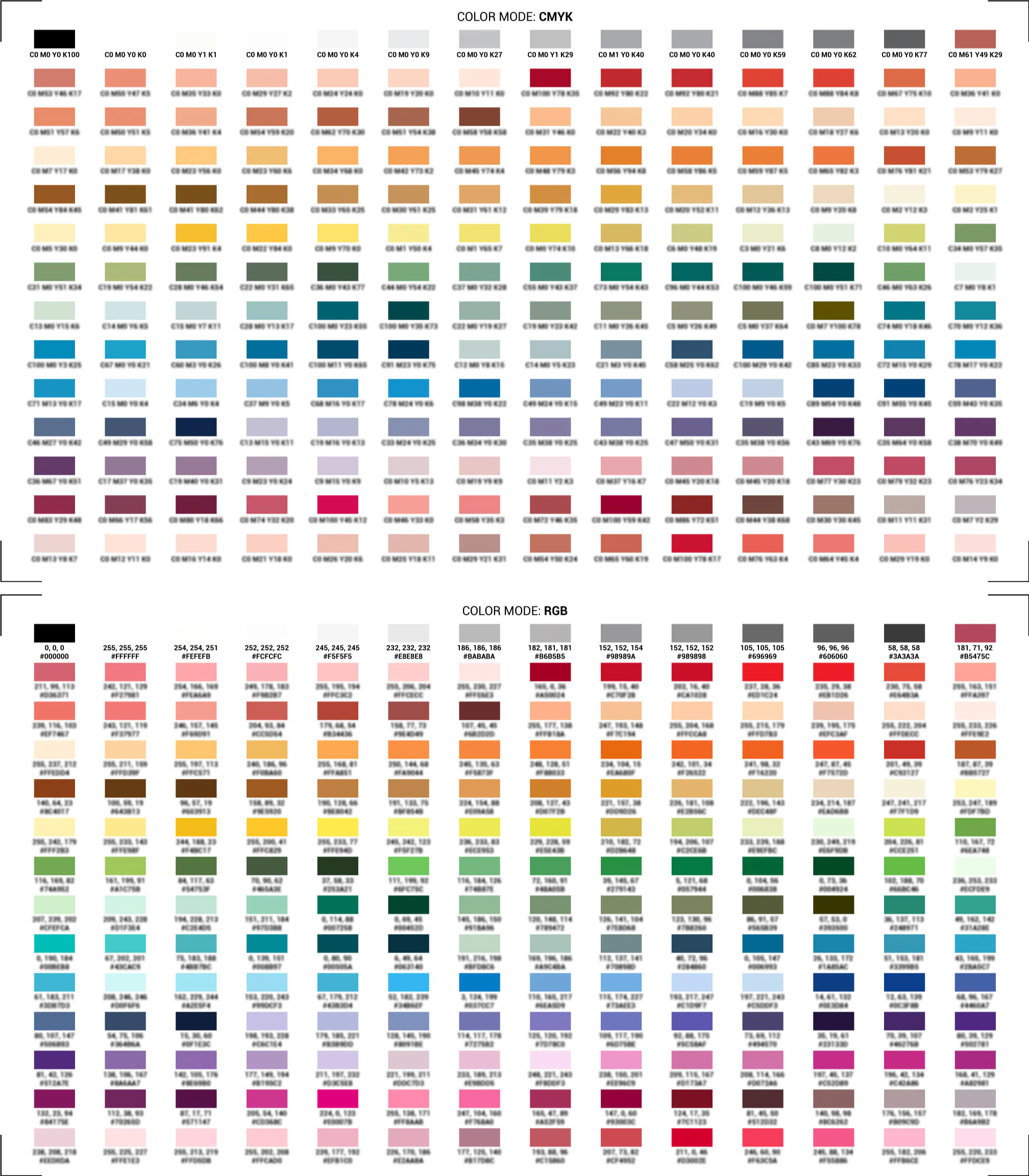 Pdf Digital Print Of Color Test Chart