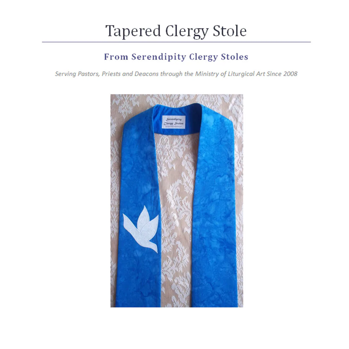 Pdf Download Printable Tapered Clergy