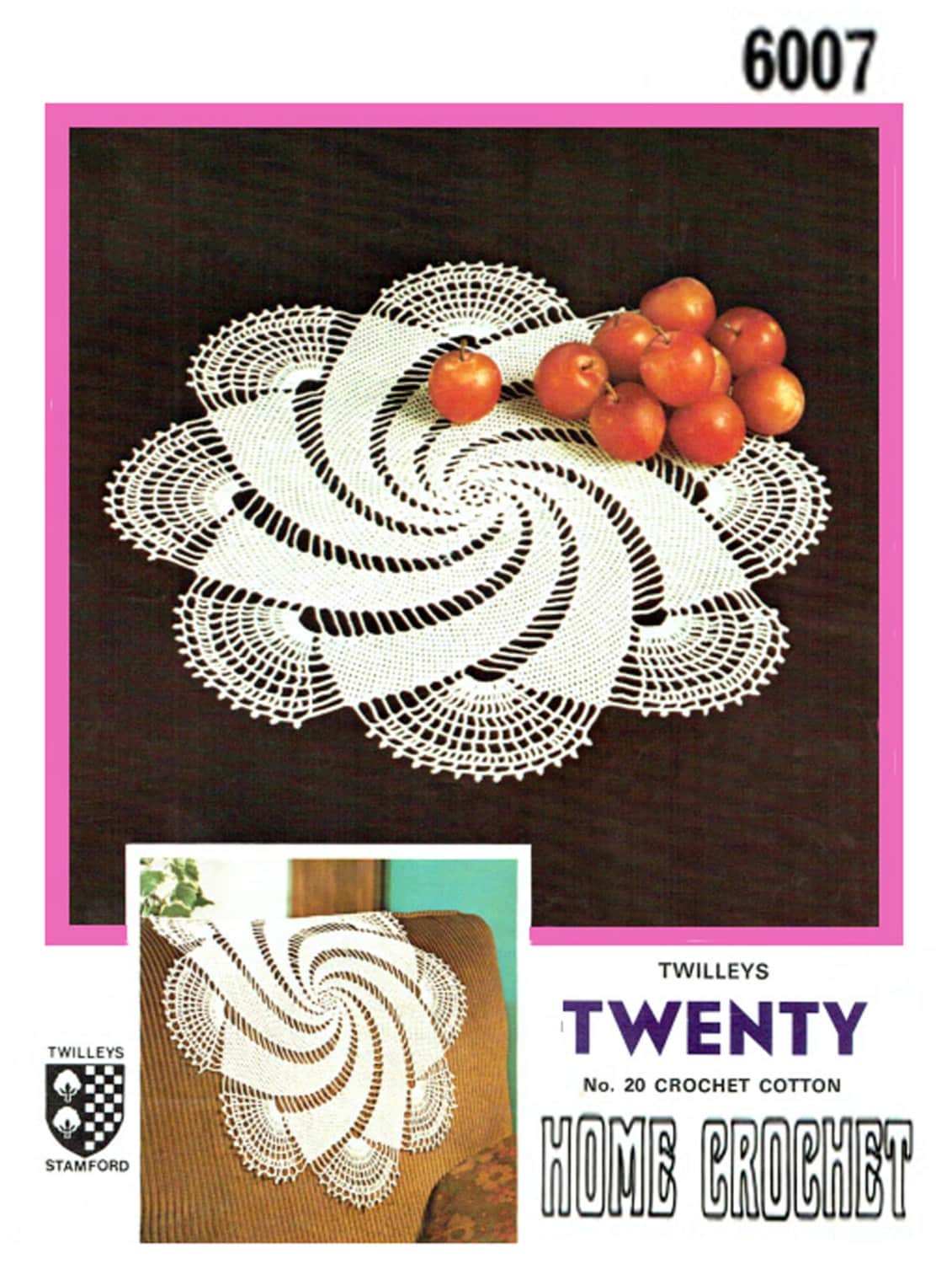 Pdf Vintage Doily Crochet Pattern 1970s