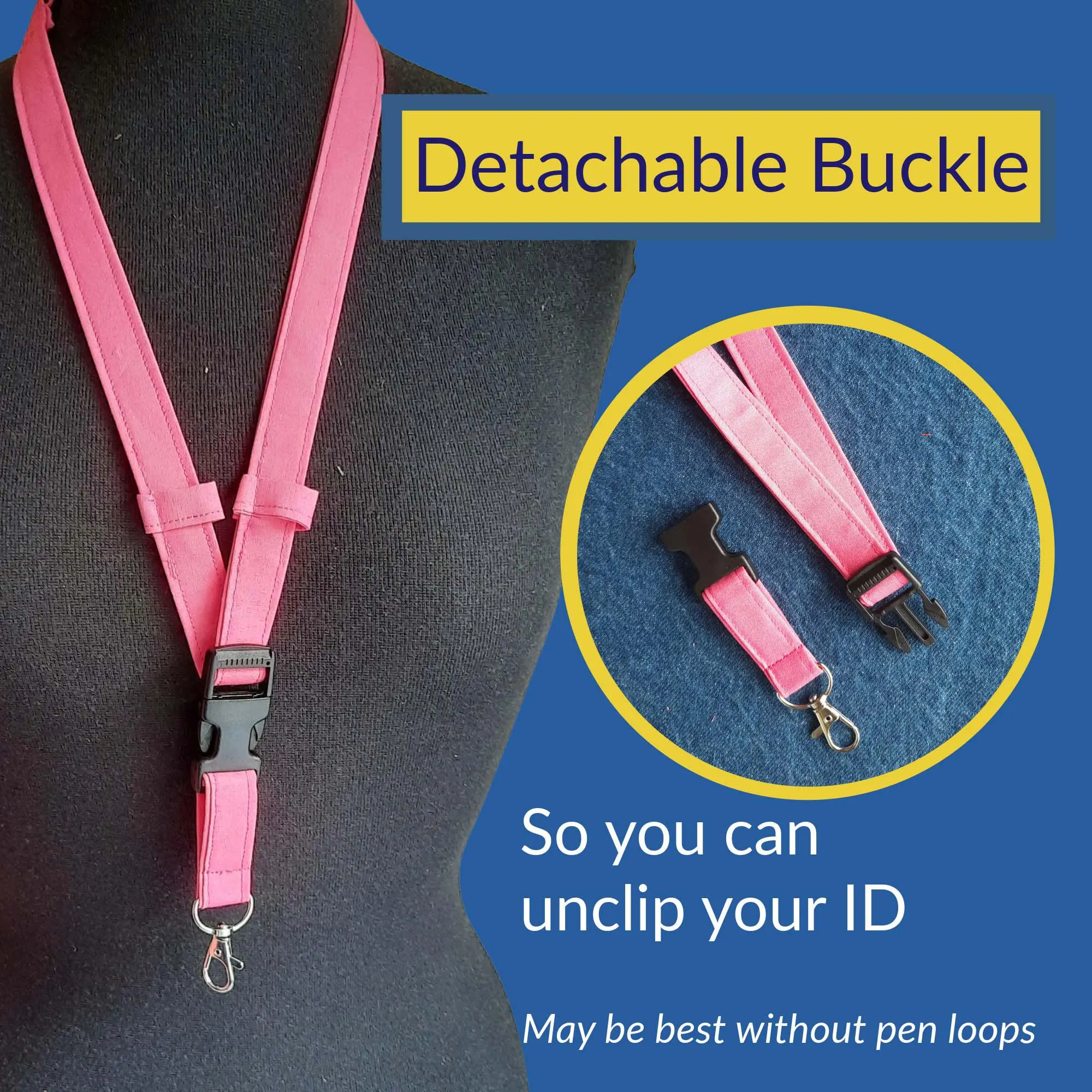 Pen Lanyard Pdf Sewing Pattern 6 Options