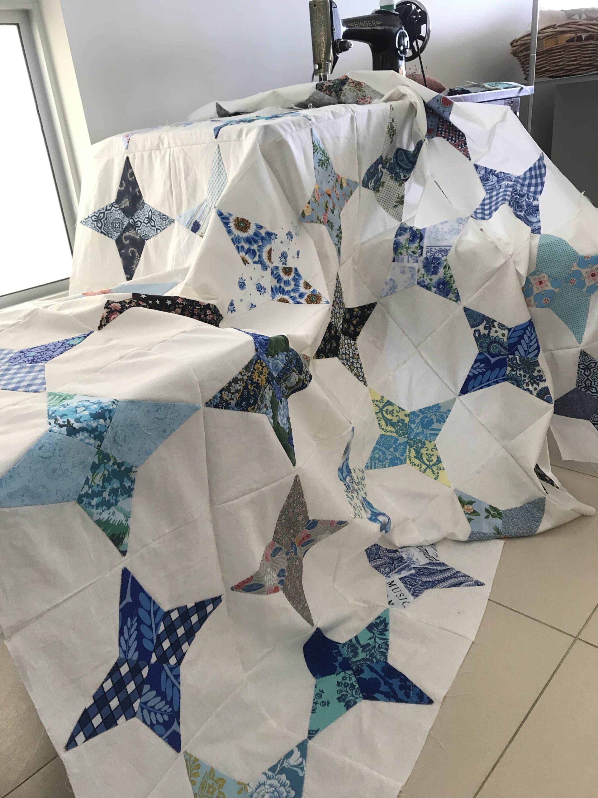 Periwinkle Blues Quilt