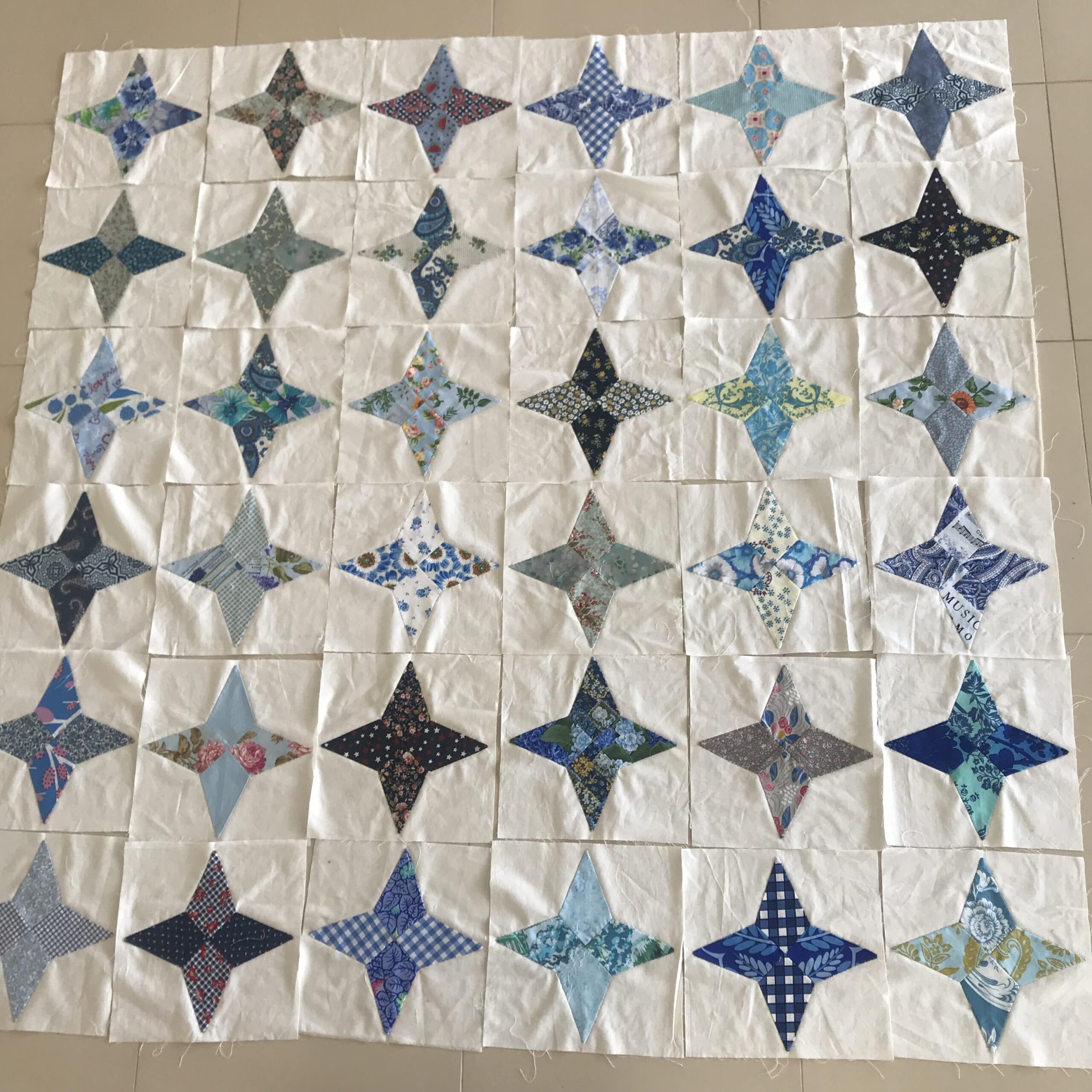 Periwinkle Blues Quilt