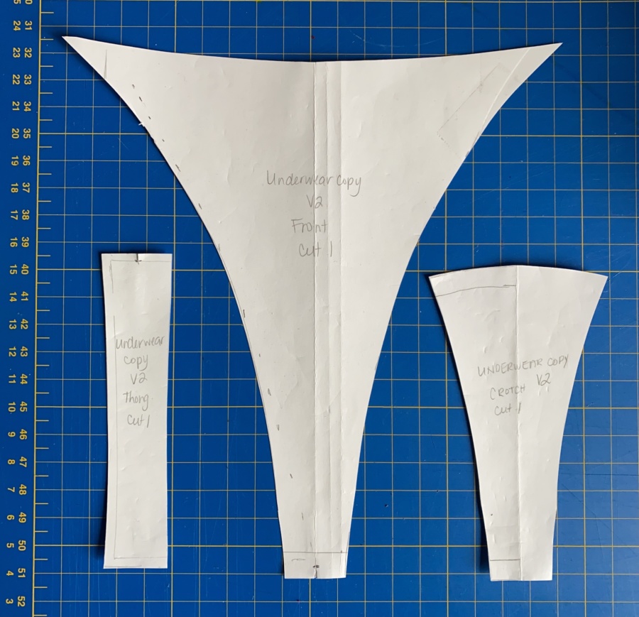 Photo Tutorial Easy Thong Underwear