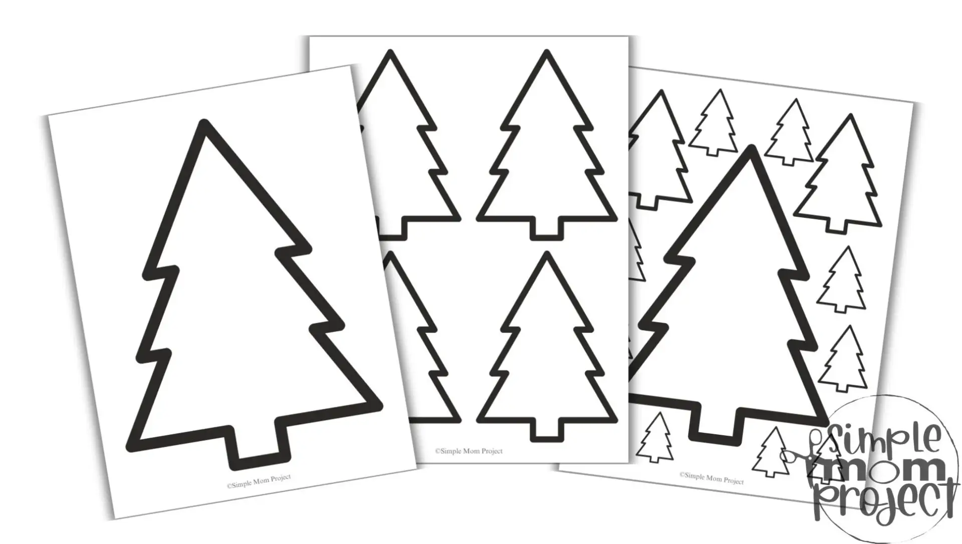 Pine Tree Template