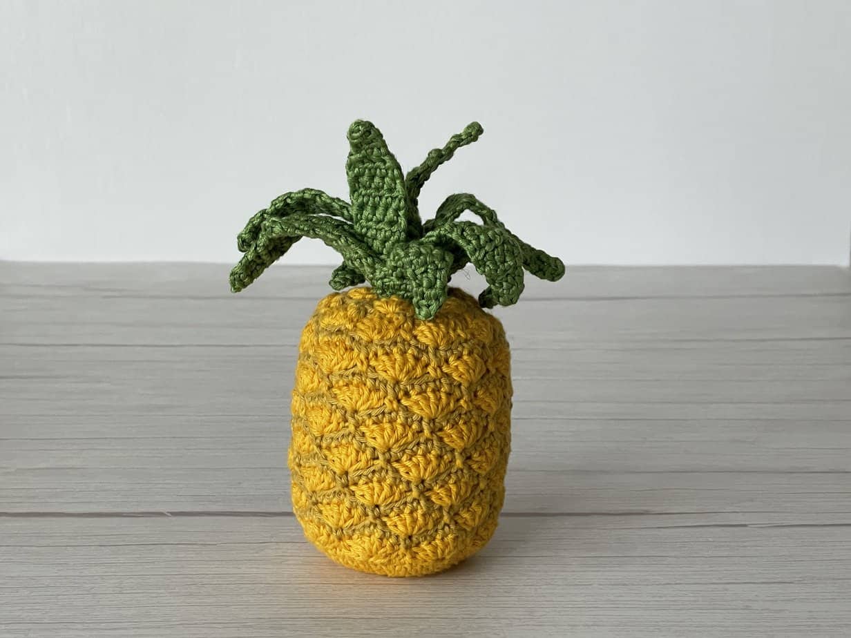 Pineapple Free Crochet Pattern