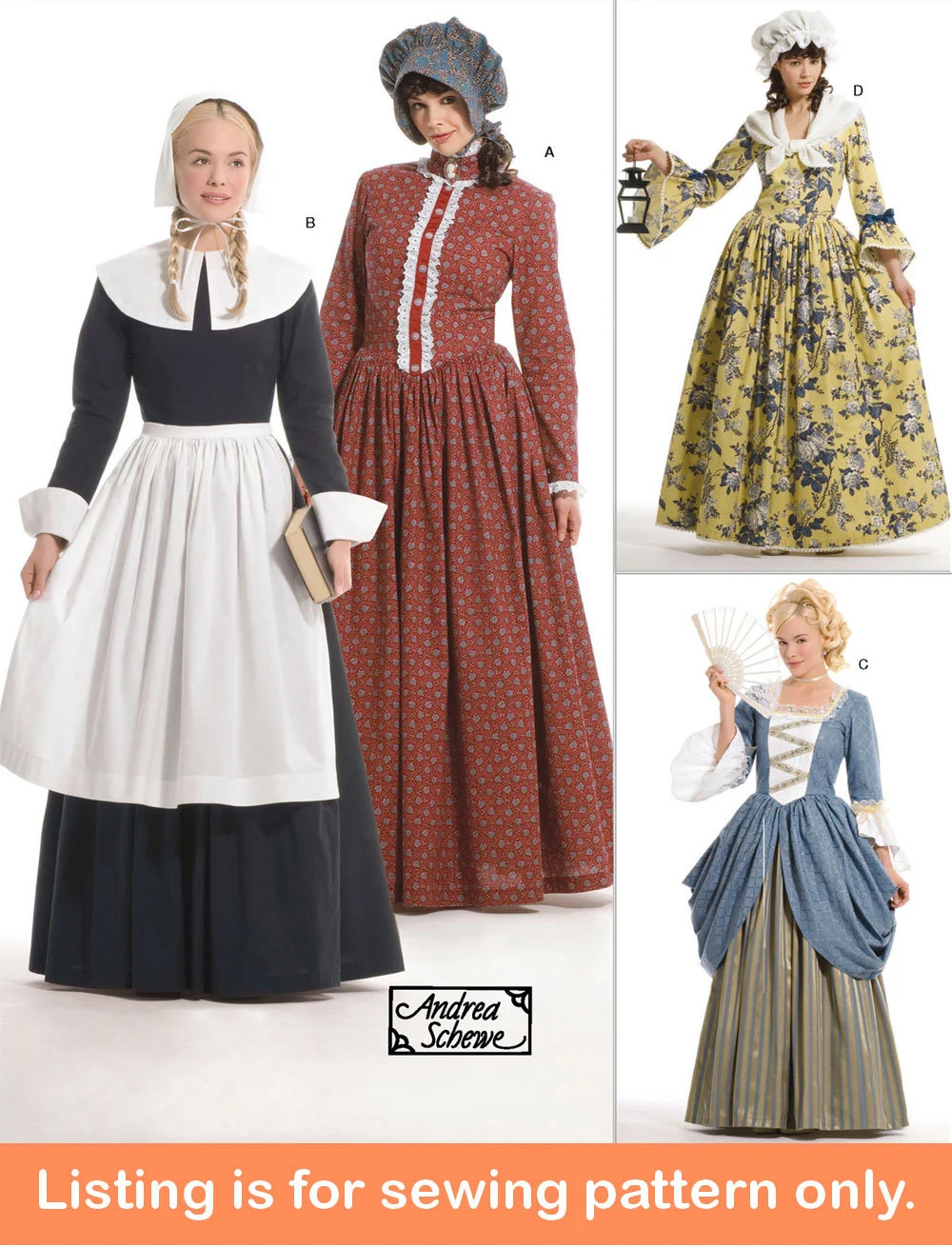 Pioneer Dress Pattern For Women