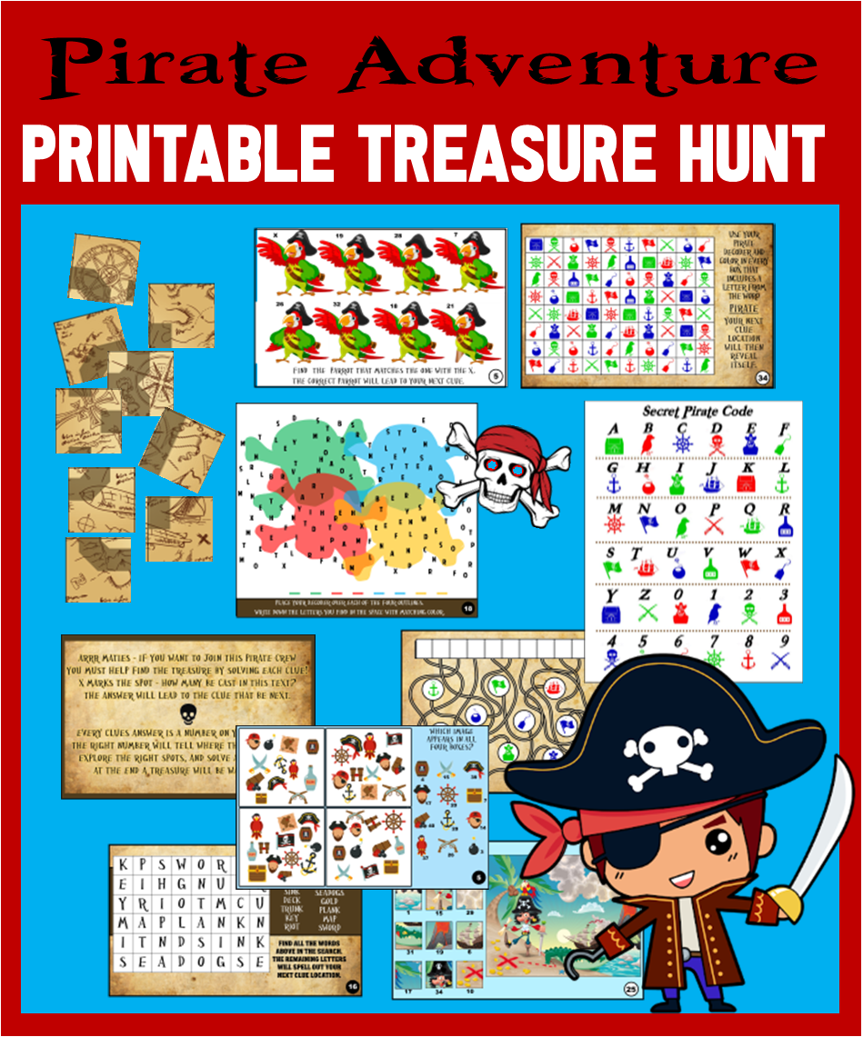Pirate Party Treasure Hunt Pirate Party Treasure Hunt