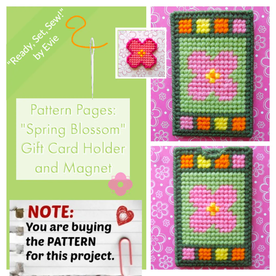 Plastic Canvas Pattern Pages Spring