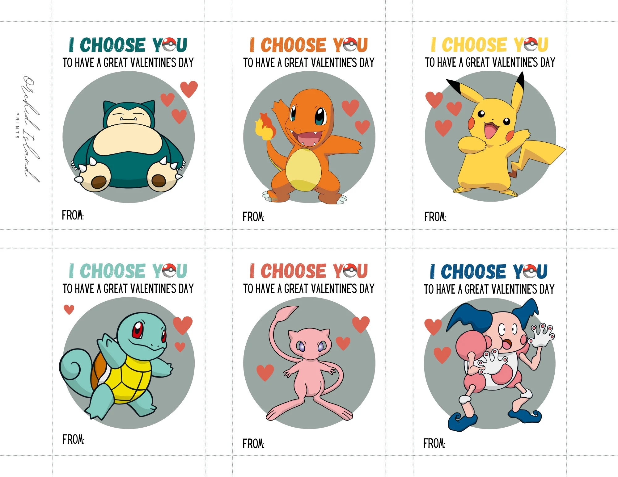Pokemon Inspired Valentines Day Cards Pokemon Inspired Valentines Day Cards