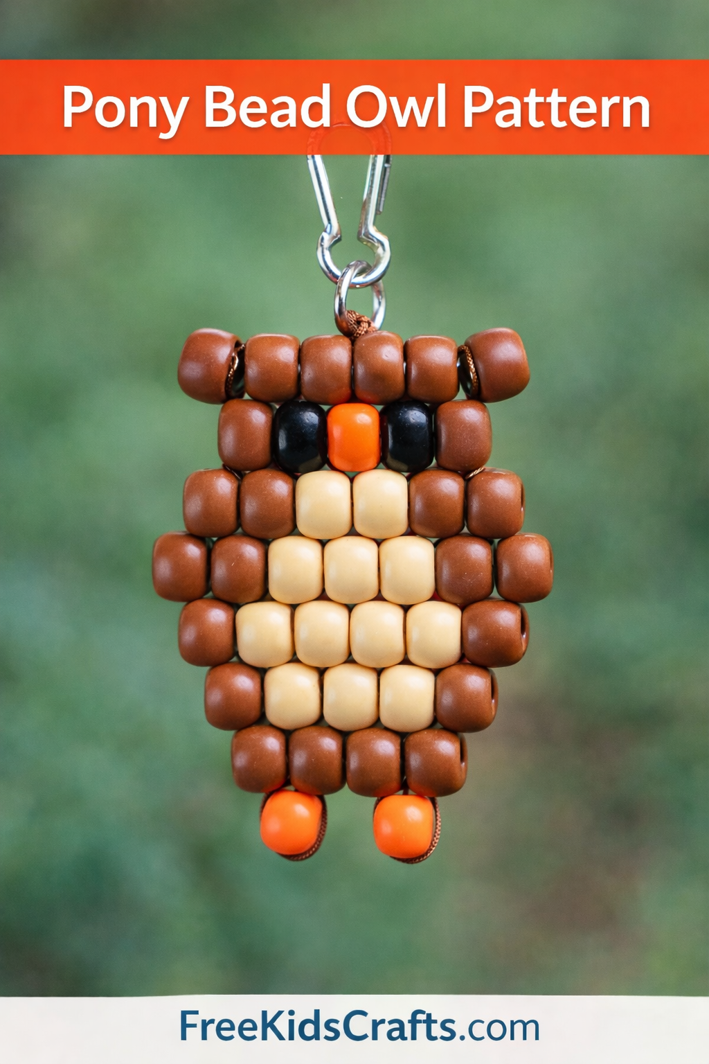 Pony Bead Owl Pony Bead Owl