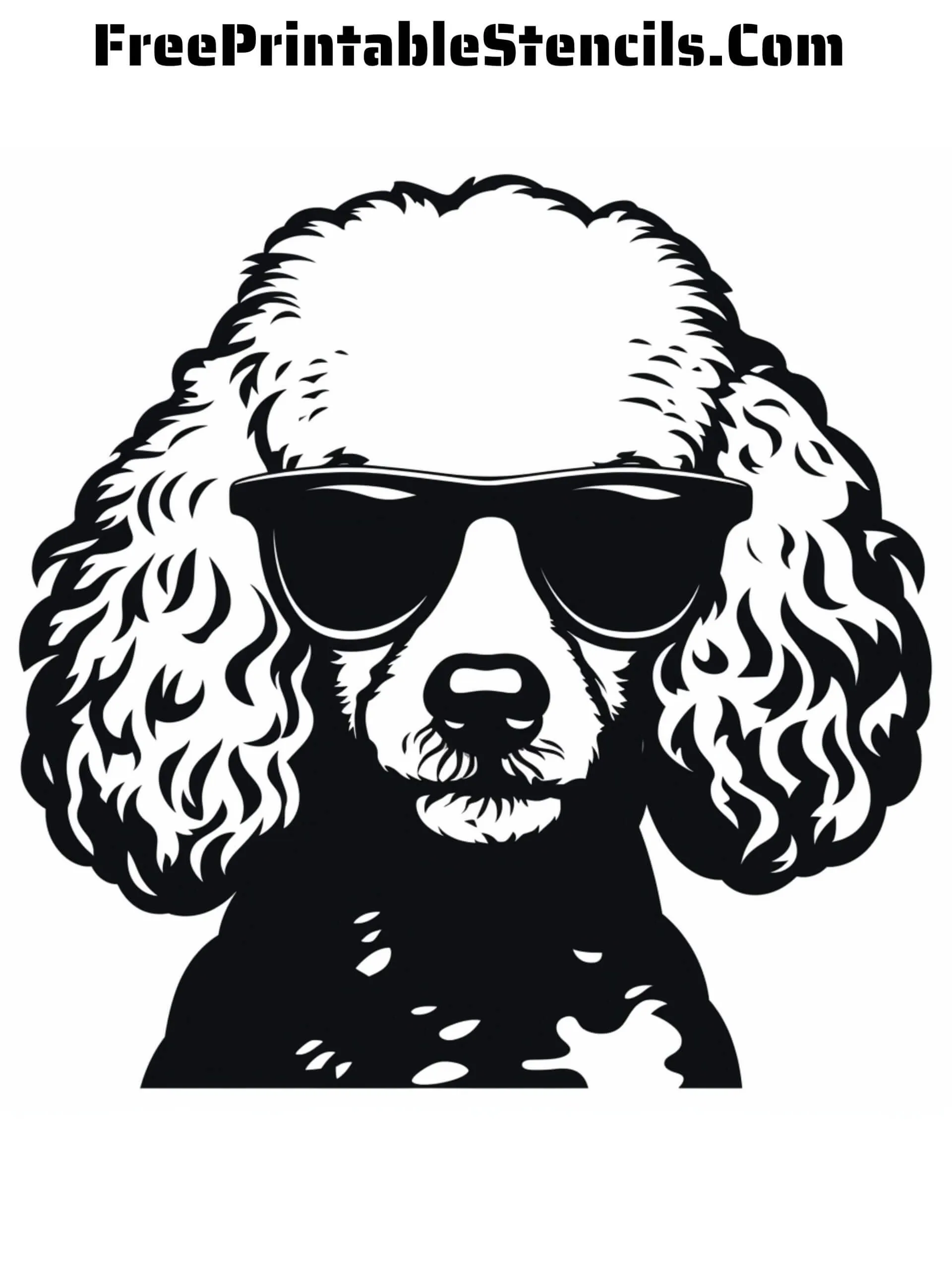 Poodle Stencils