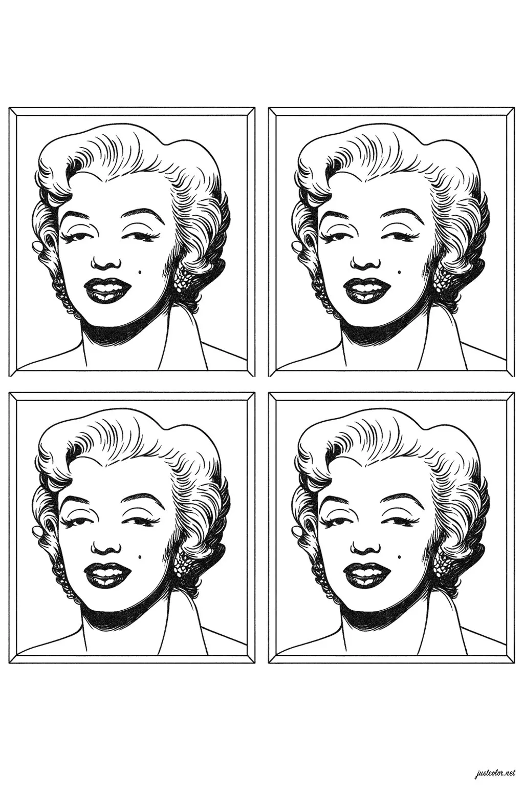 Pop Art Coloring
