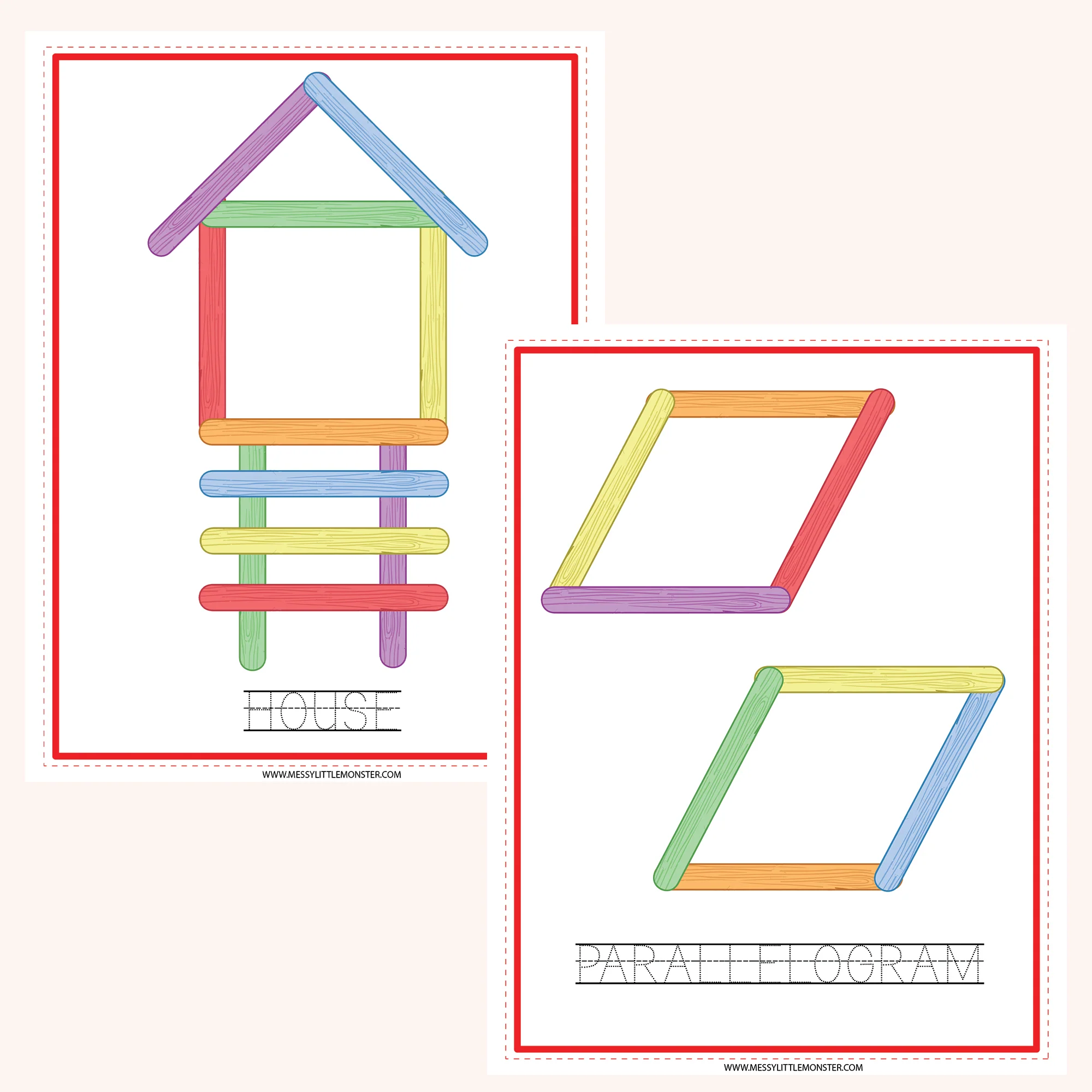printable popsicle stick patterns