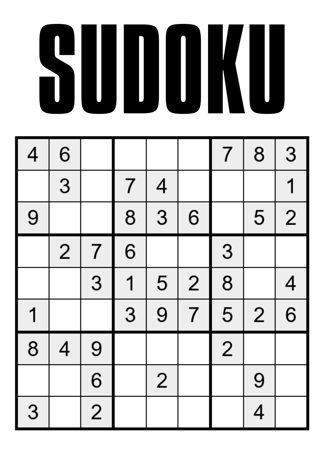 Post 6 X 6 Sudoku Printable 43311