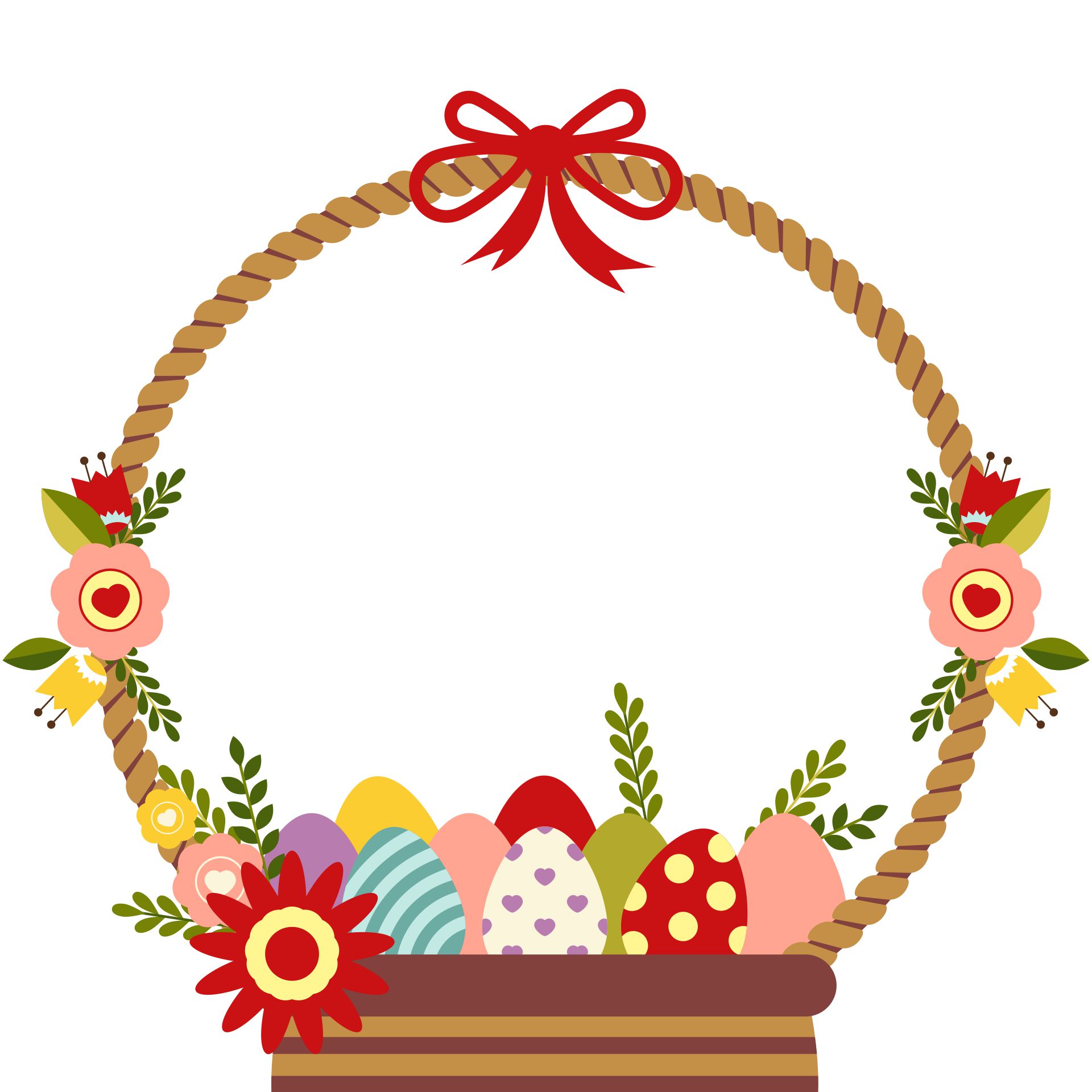 easter border paper printable