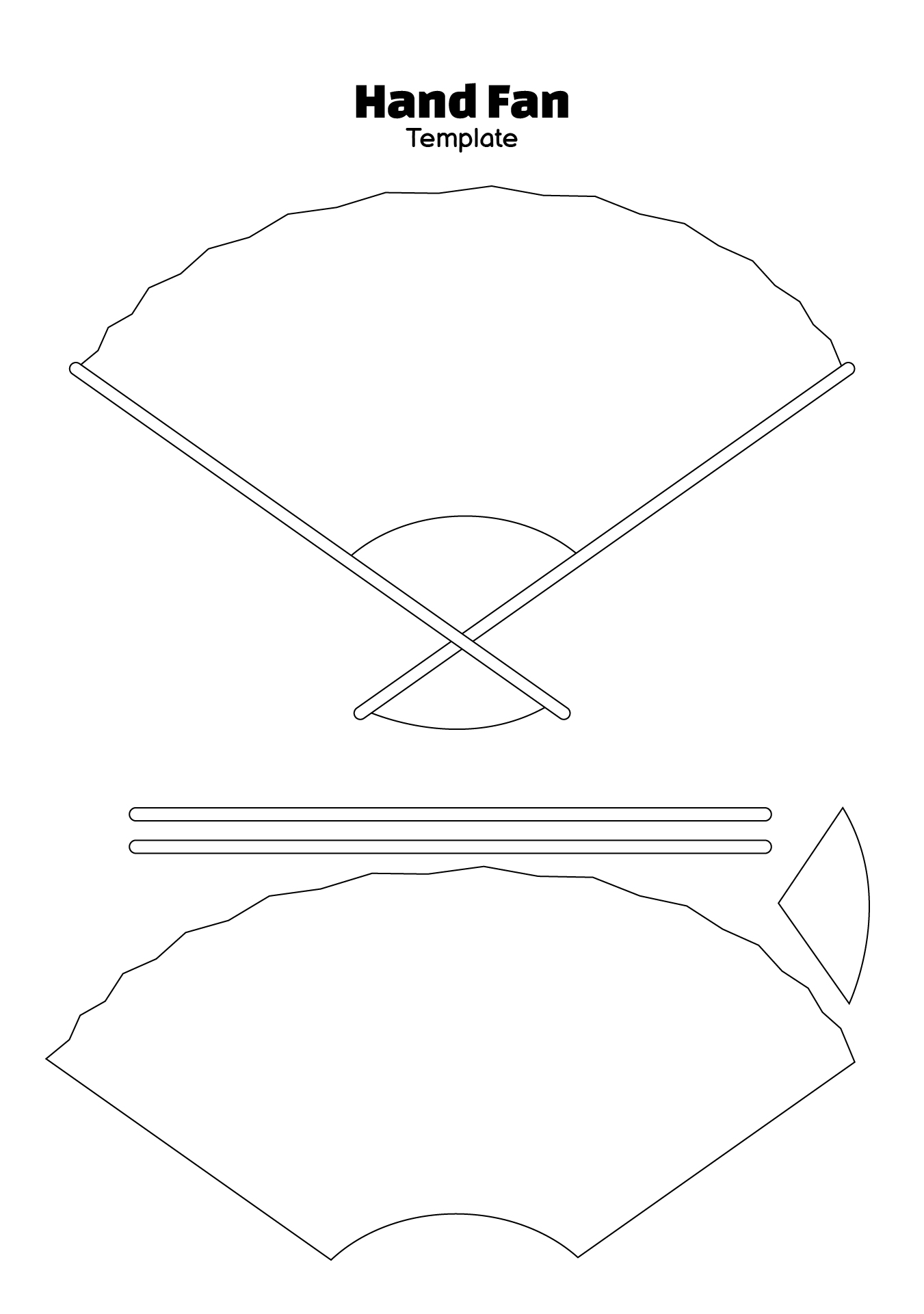 Post Fan Template Printable 418101 Post Fan Template Printable 418101