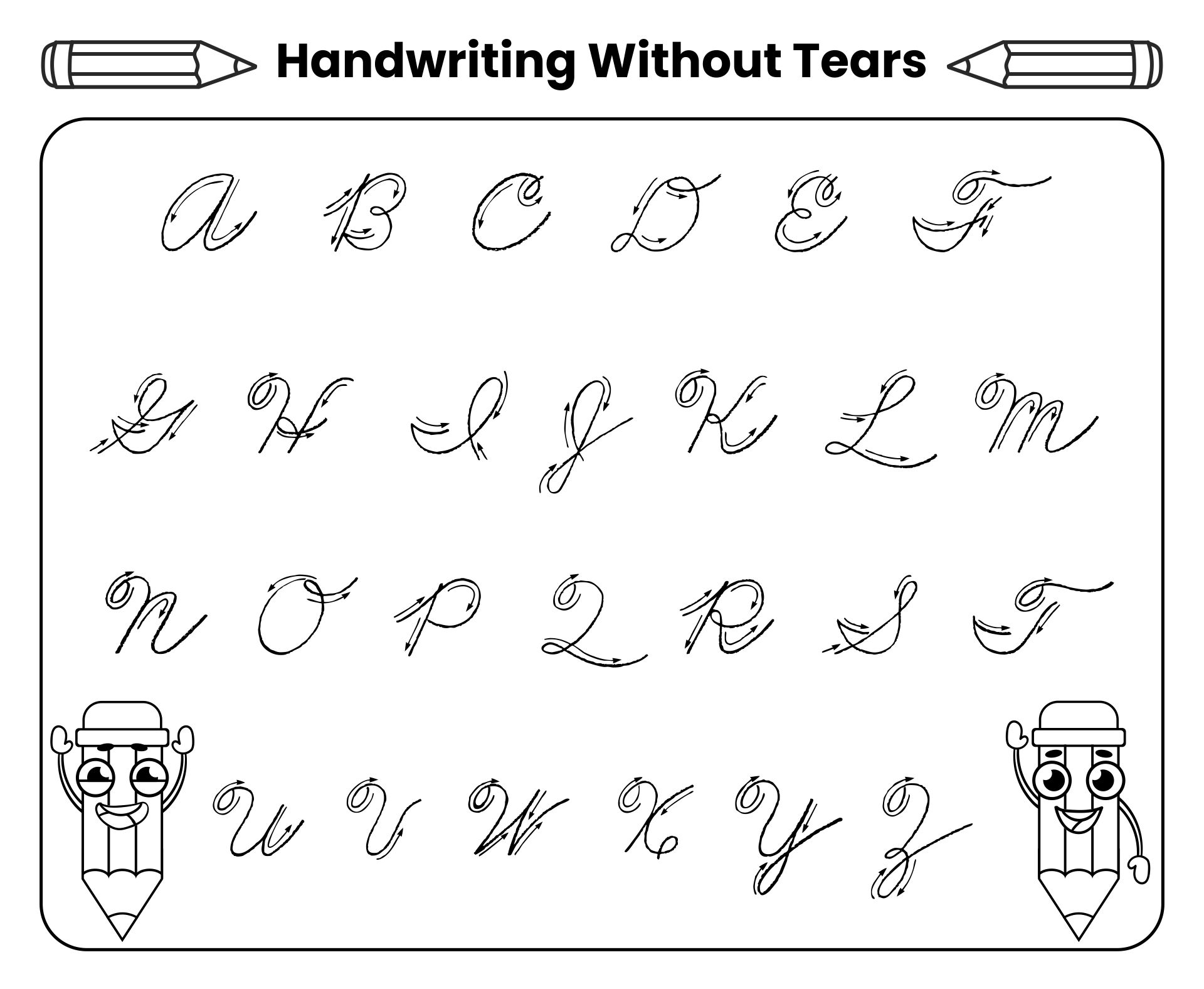 Post Handwriting Without Tears Preschool Printables 417718