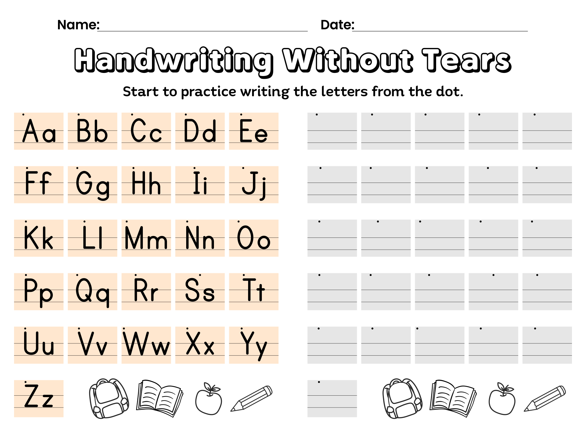 Post Handwriting Without Tears Preschool Printables 417718