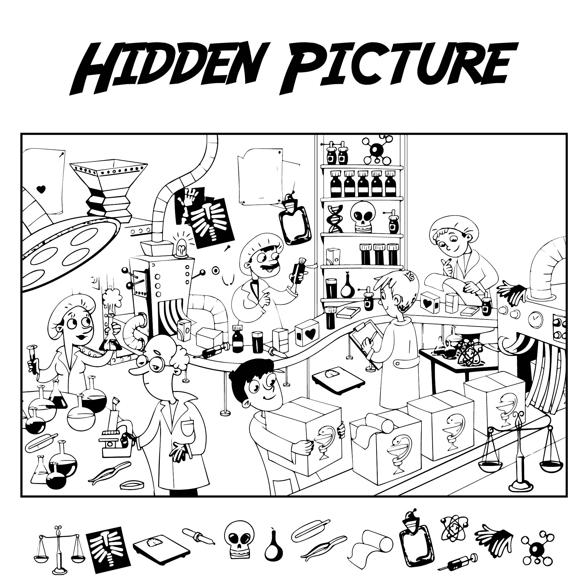 Post Hidden Pictures Printables For Adults 10115