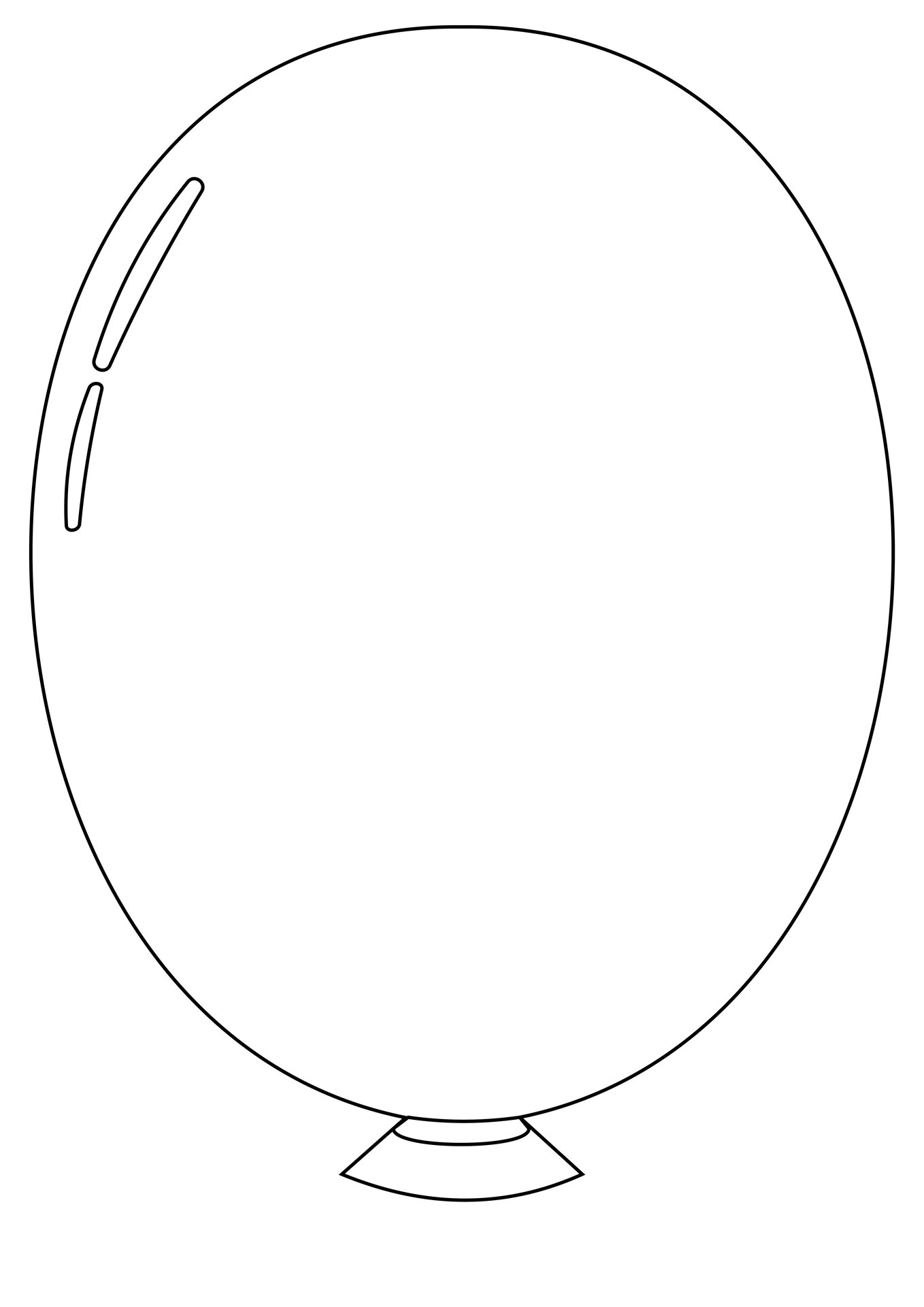 Post Printable Balloon Cutouts 417747