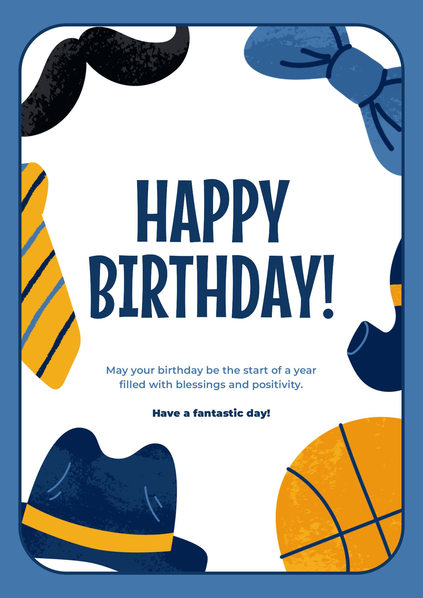 Post Printable Birthday Cards For Men 3235