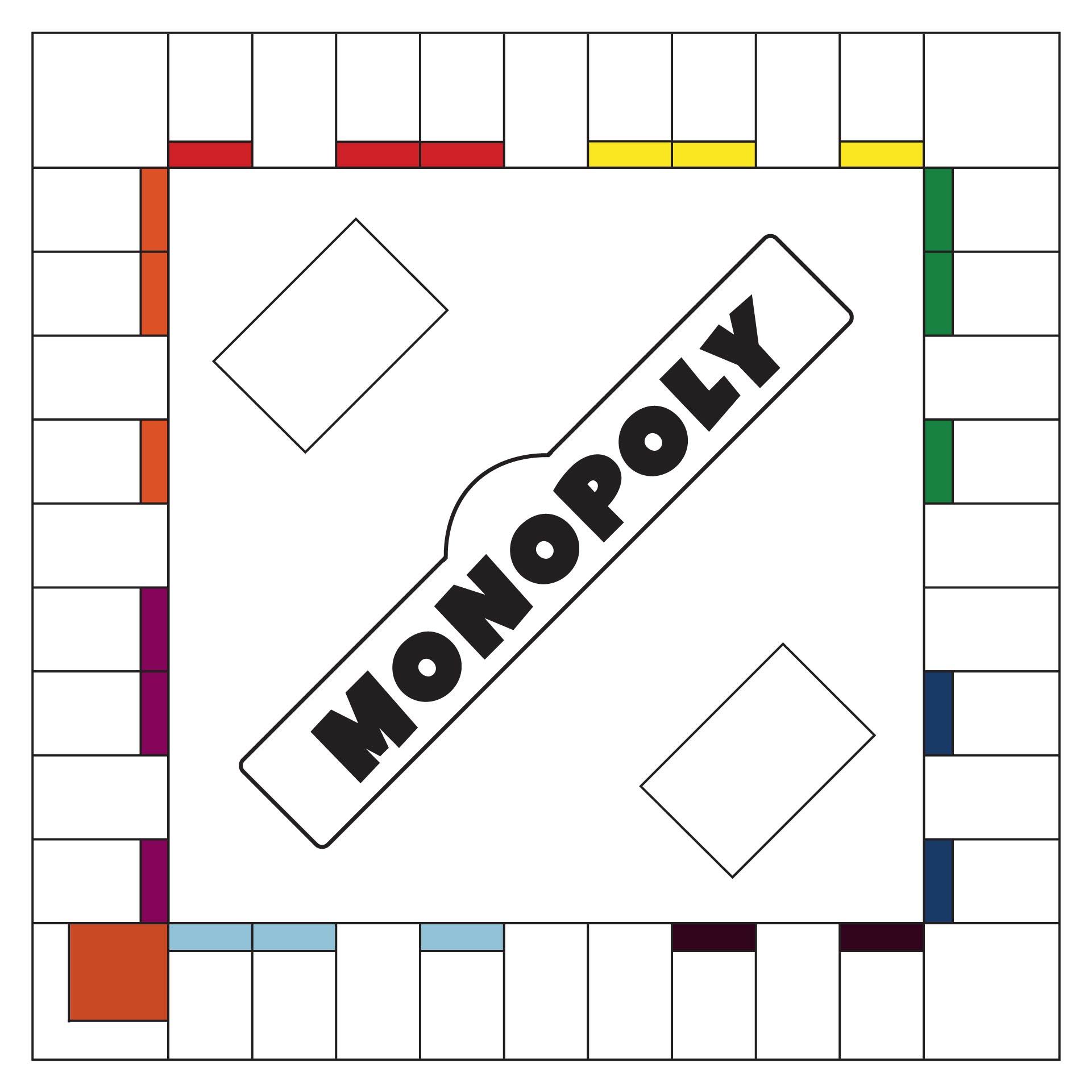 Post Printable Blank Monopoly Board 266683 Post Printable Blank Monopoly Board 266683