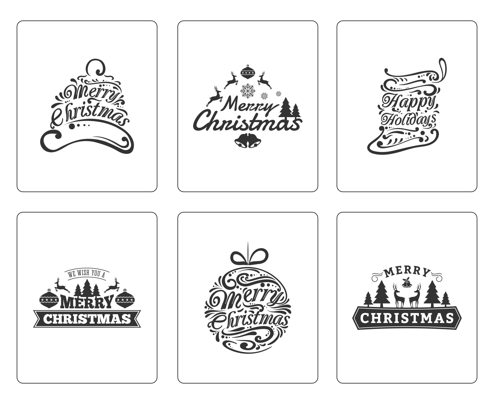 free printable merry christmas stencils free printable merry christmas stencils