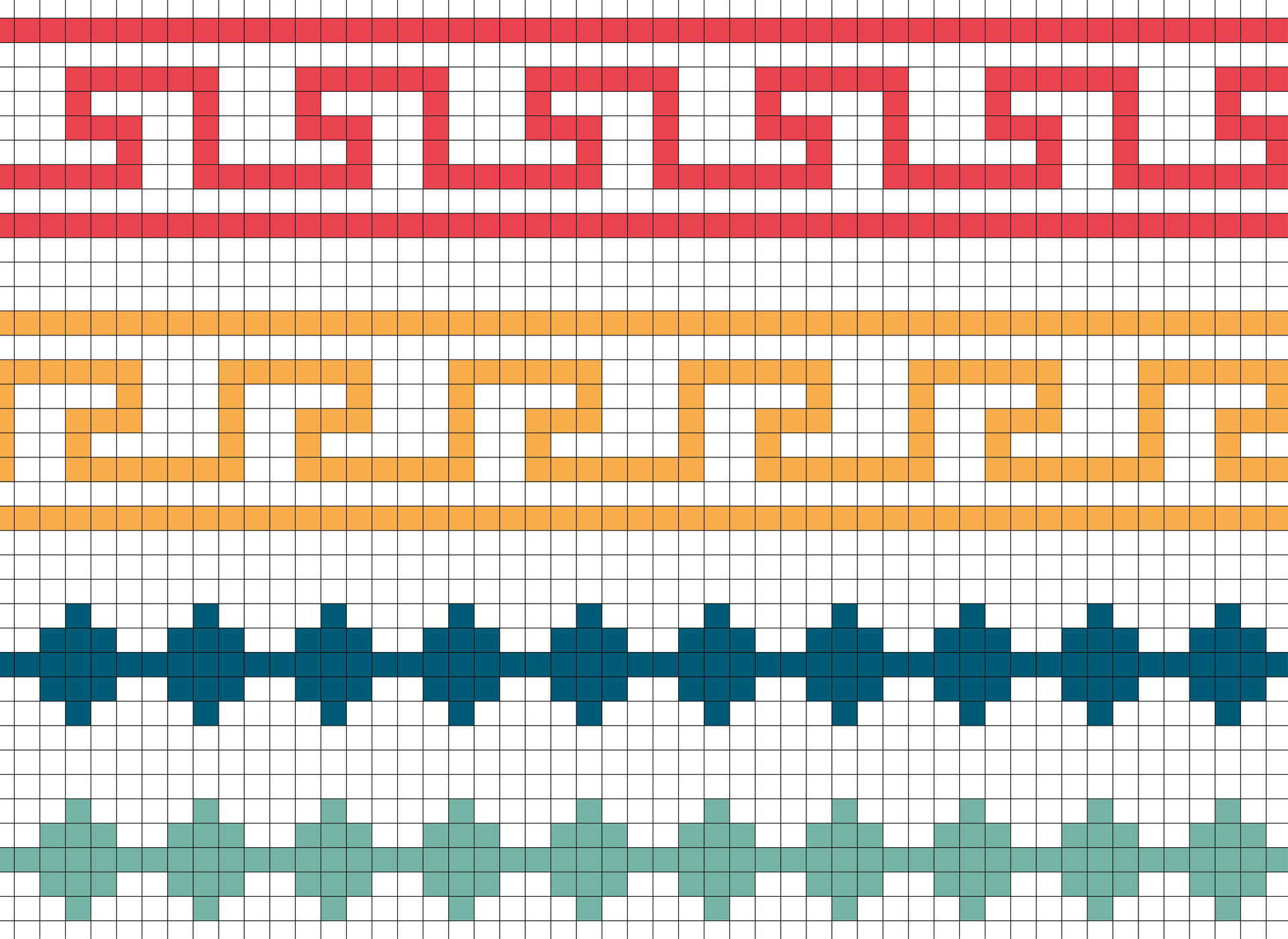 free printable counted cross stitch border patterns