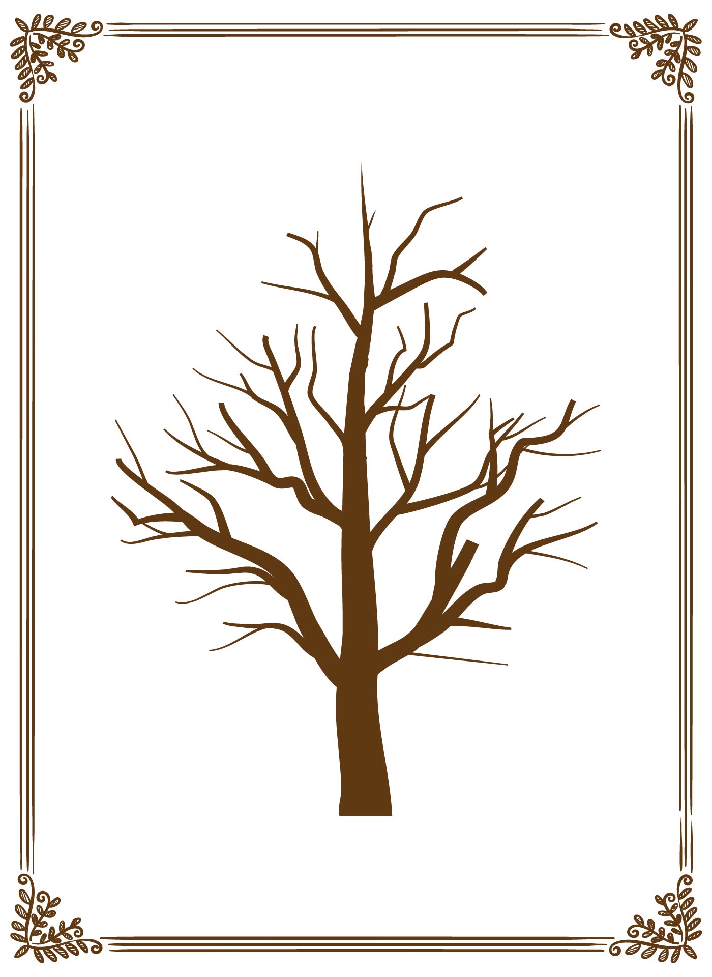 Post Printable Fingerprint Tree 300418