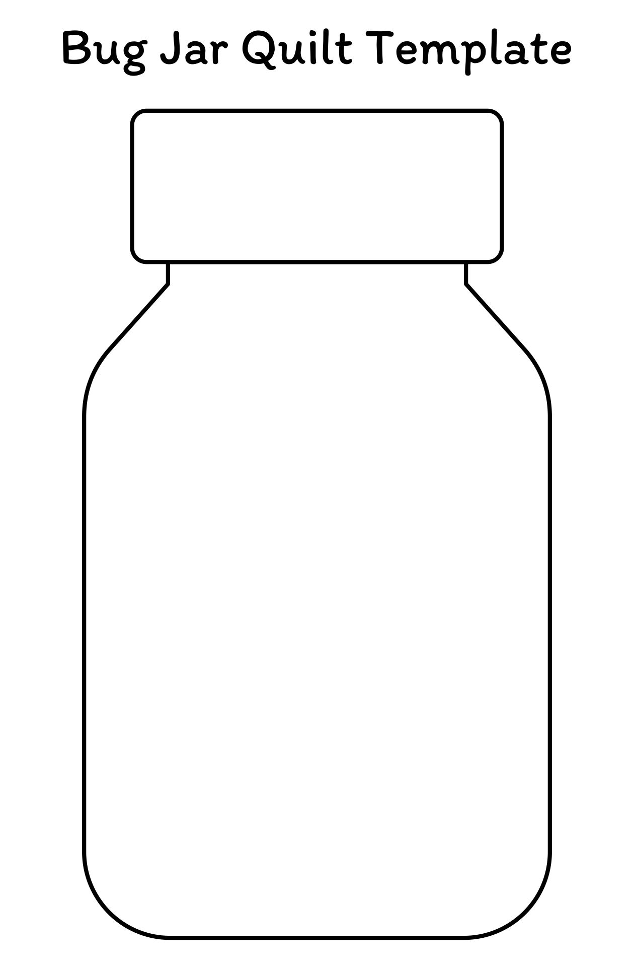 Post Printable Jar Template Pattern 142686