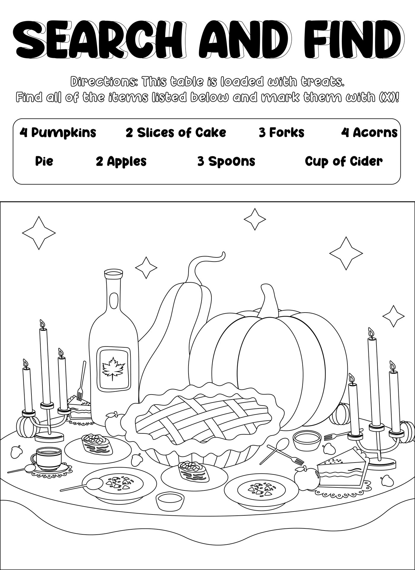 Post Printable Thanksgiving Hidden Picture Games 256707