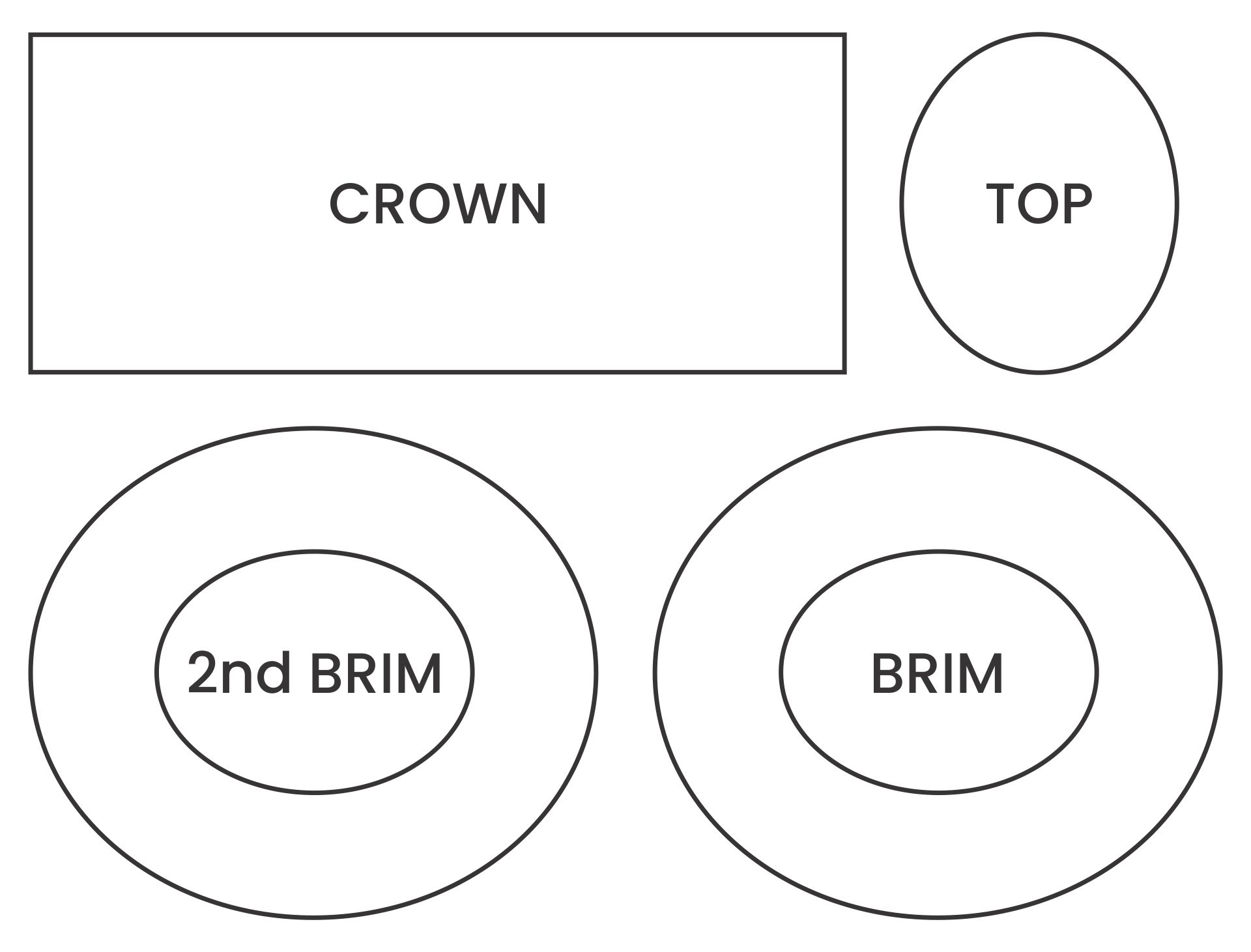 Post Printable Top Hat Pattern 114149