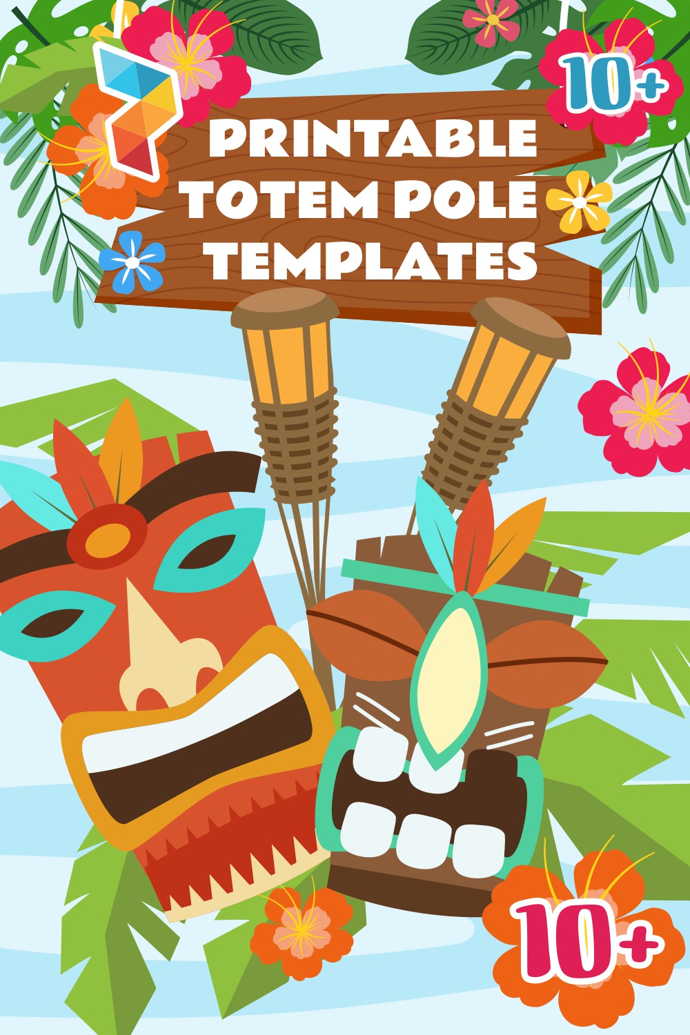 Post Printable Totem Pole Templates 383637
