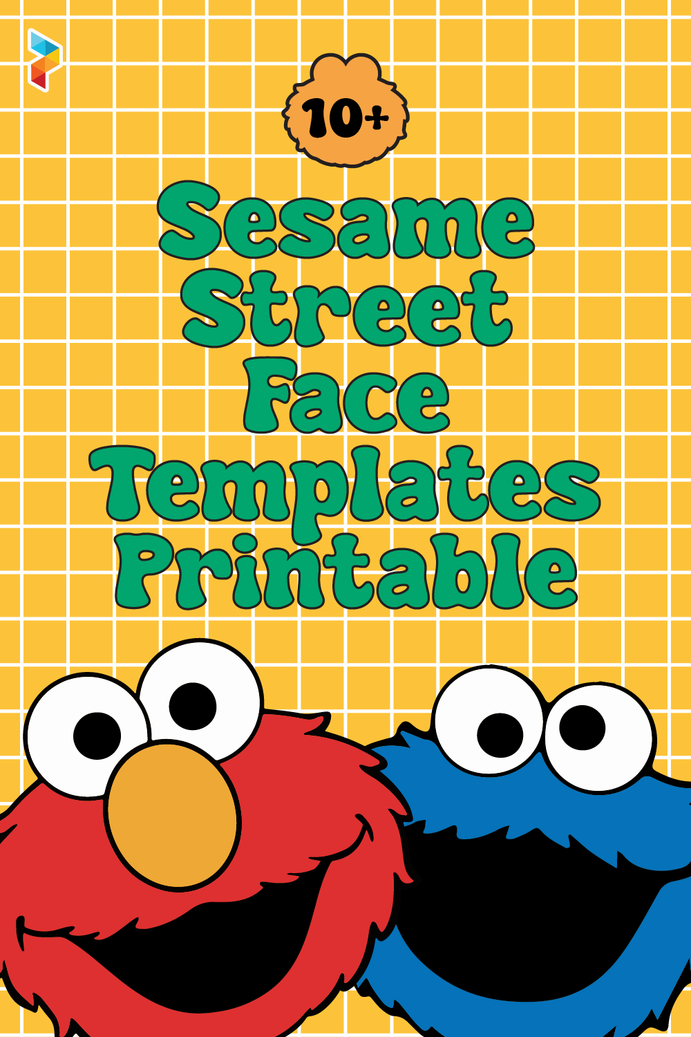Post Sesame Street Face Templates Printable 242747