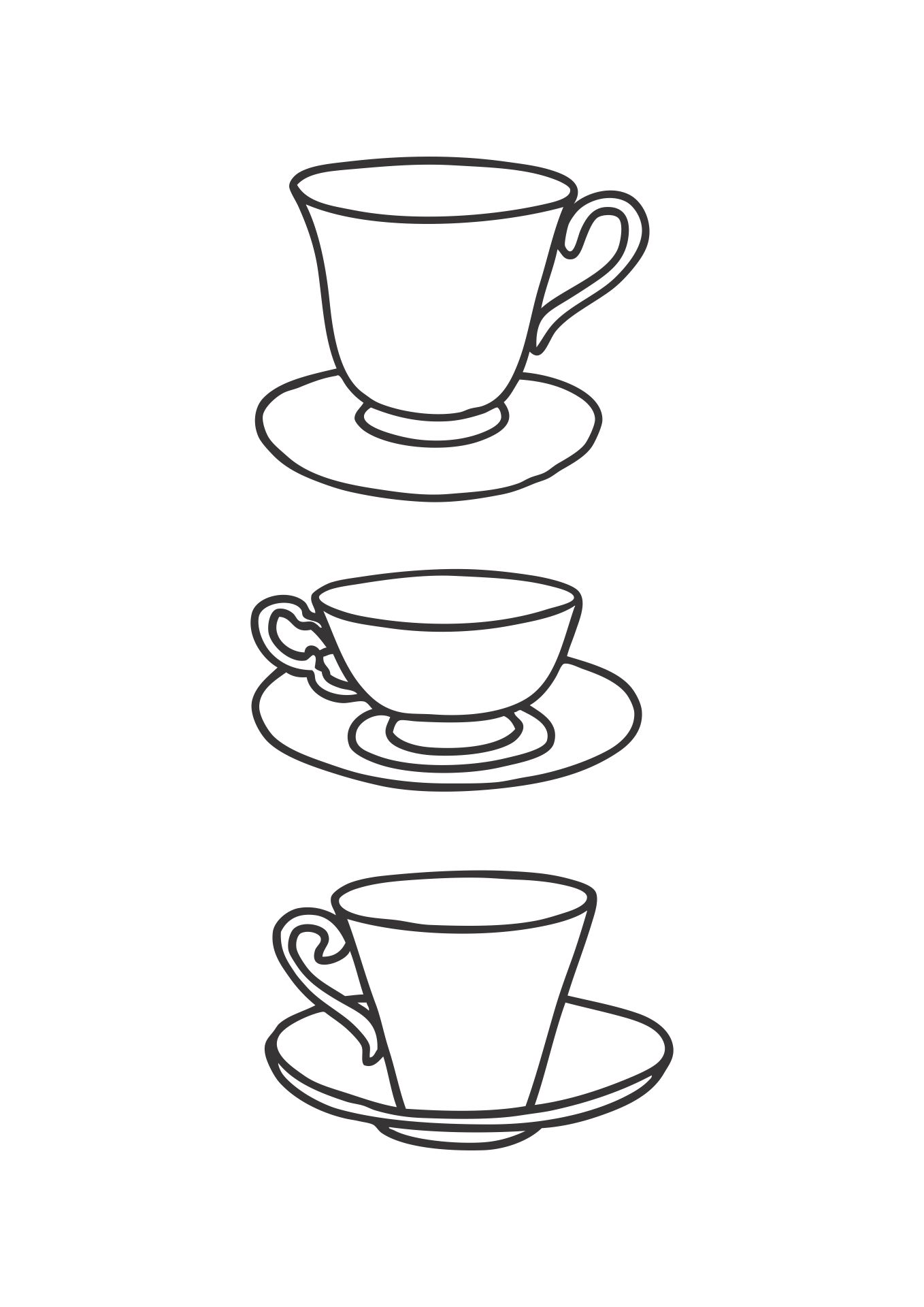 Post Tea Cup Template Free Printable 124630