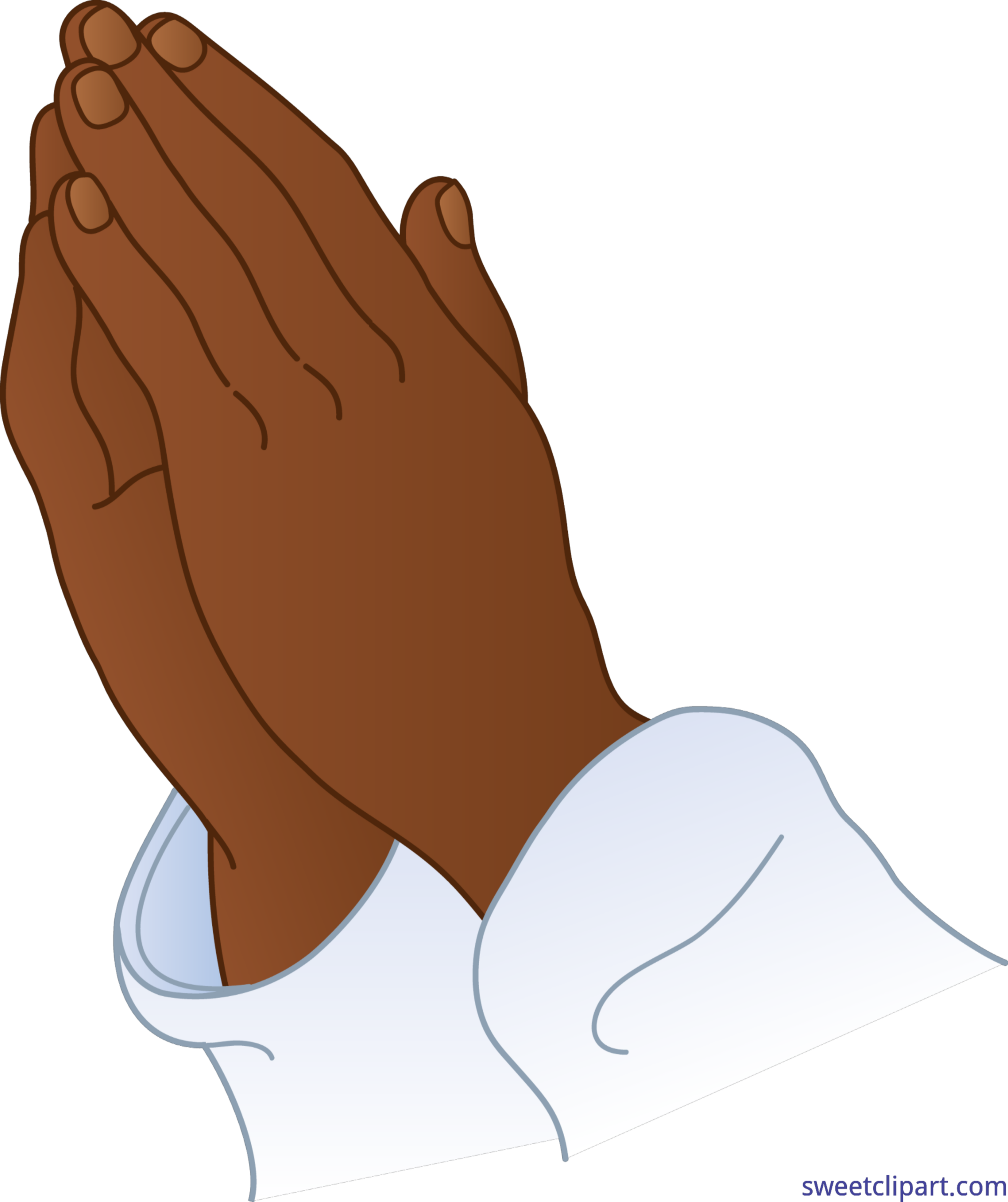 Praying Hands 2 Clip Art