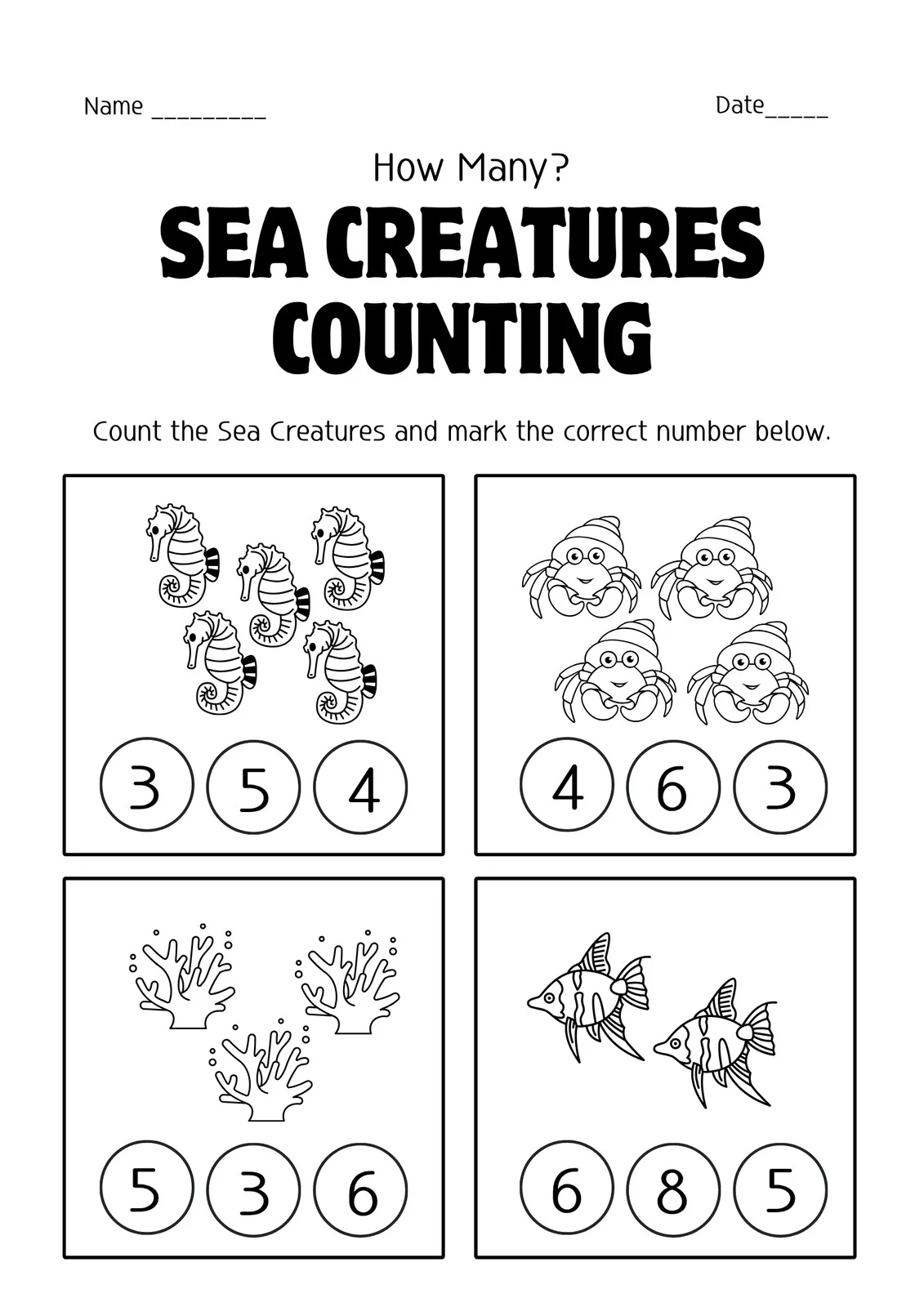 pre k worksheets free printable