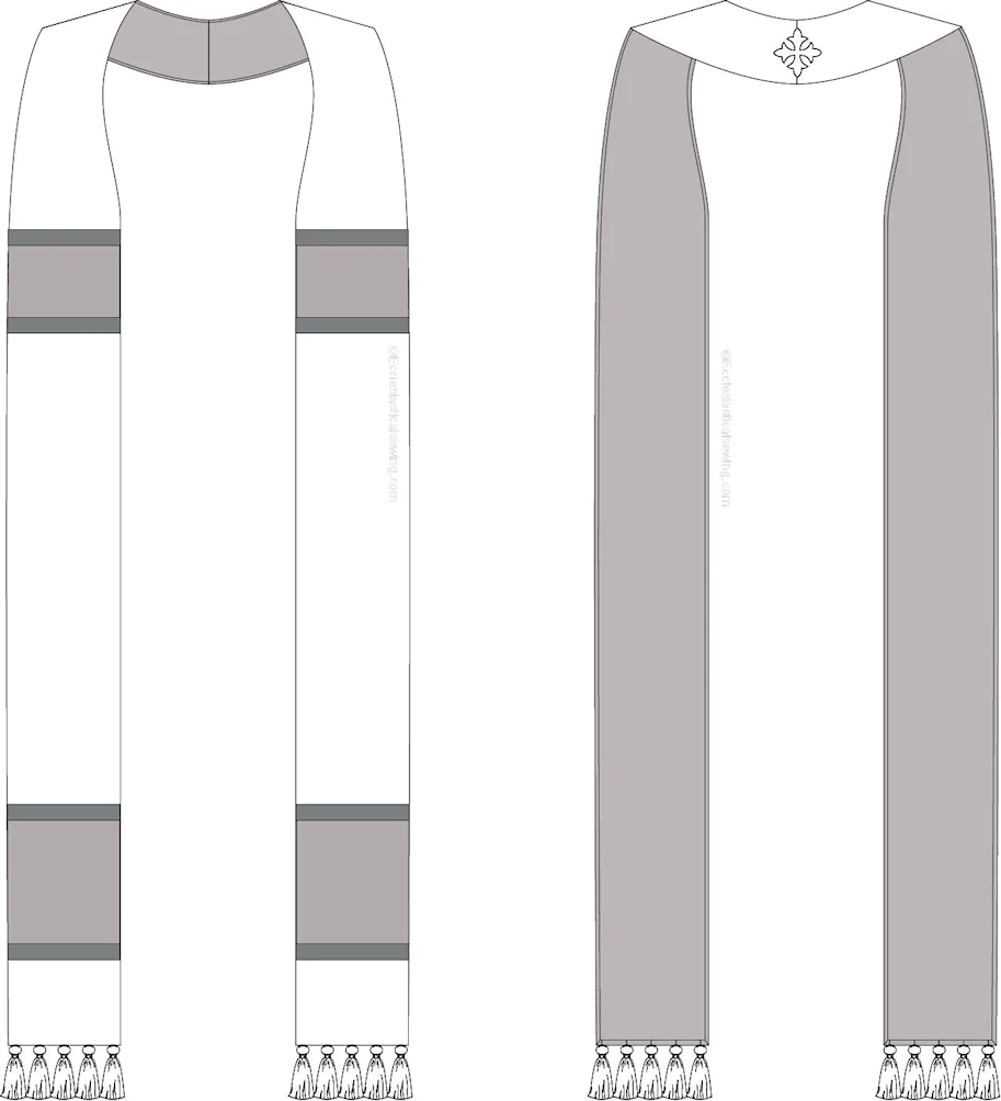 Priest Stole Sewing Pattern Clergy Vestments