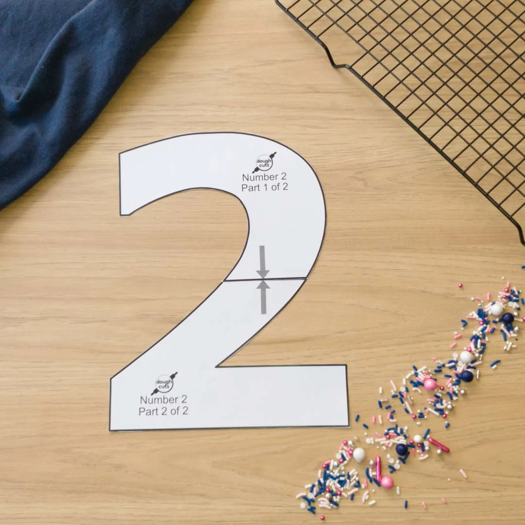 Print At Home Number Templates Individual