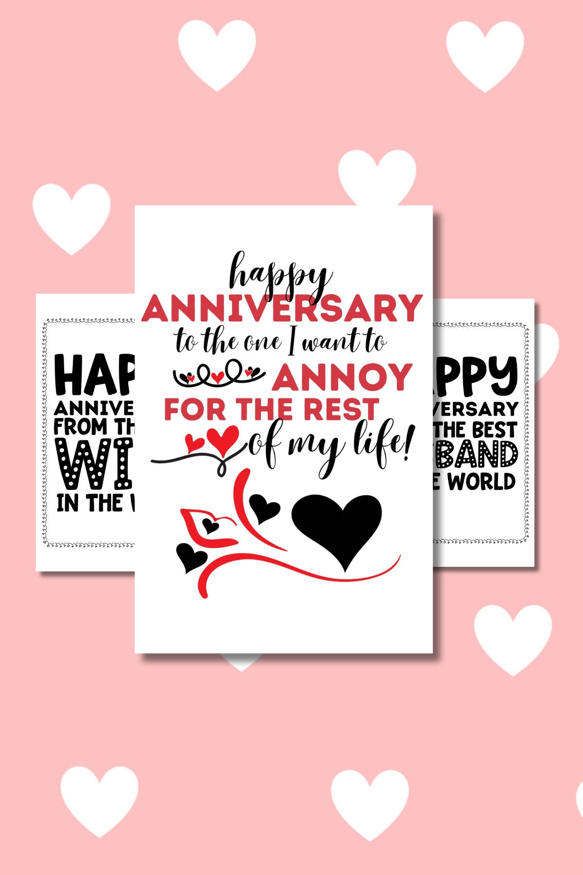 Printable Anniversary Cards