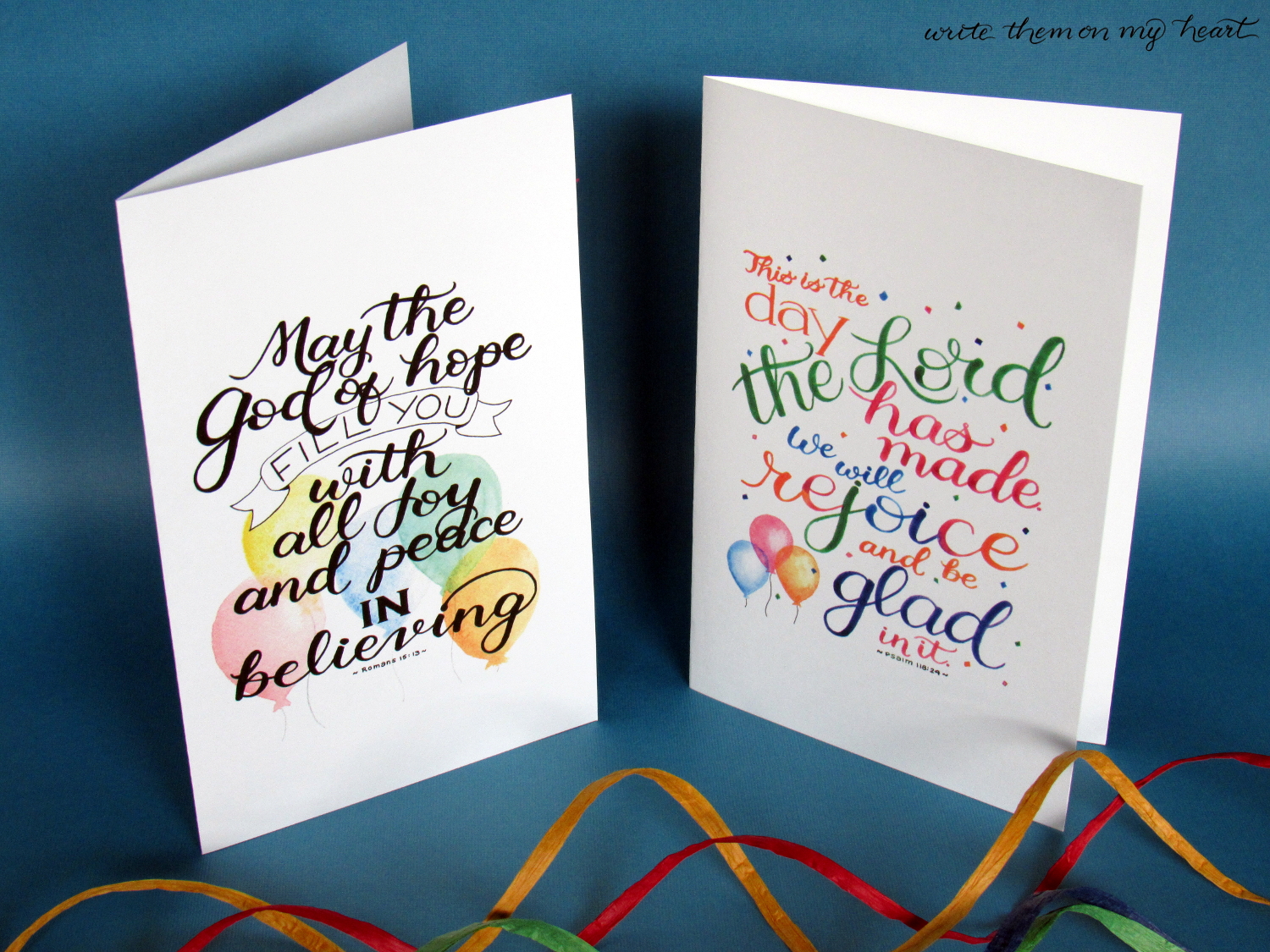 Printable Bible Birthday Cards